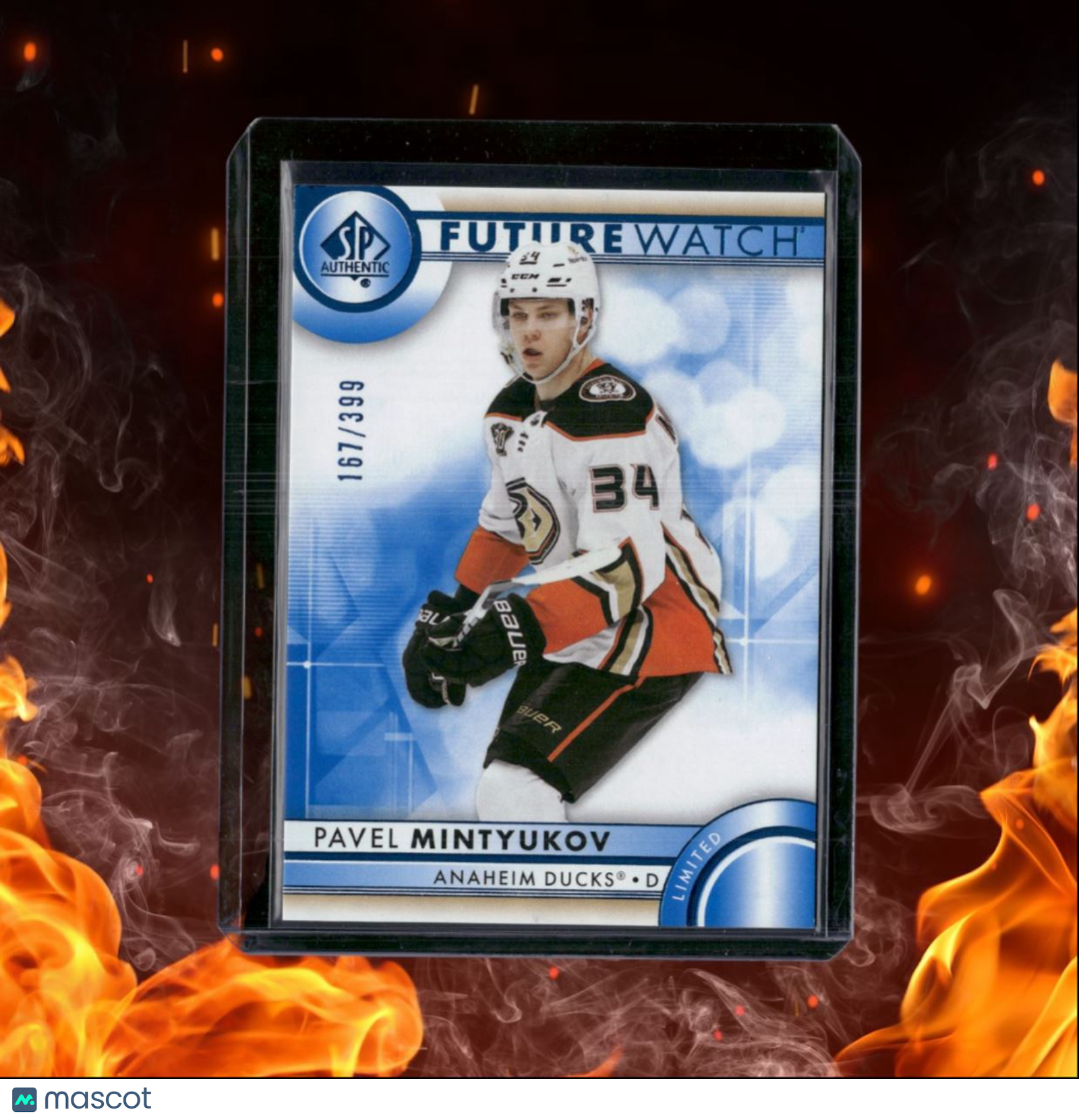 2023-24 SP Authentic Pavel Mintyukov Limited Blue 167/399 #183