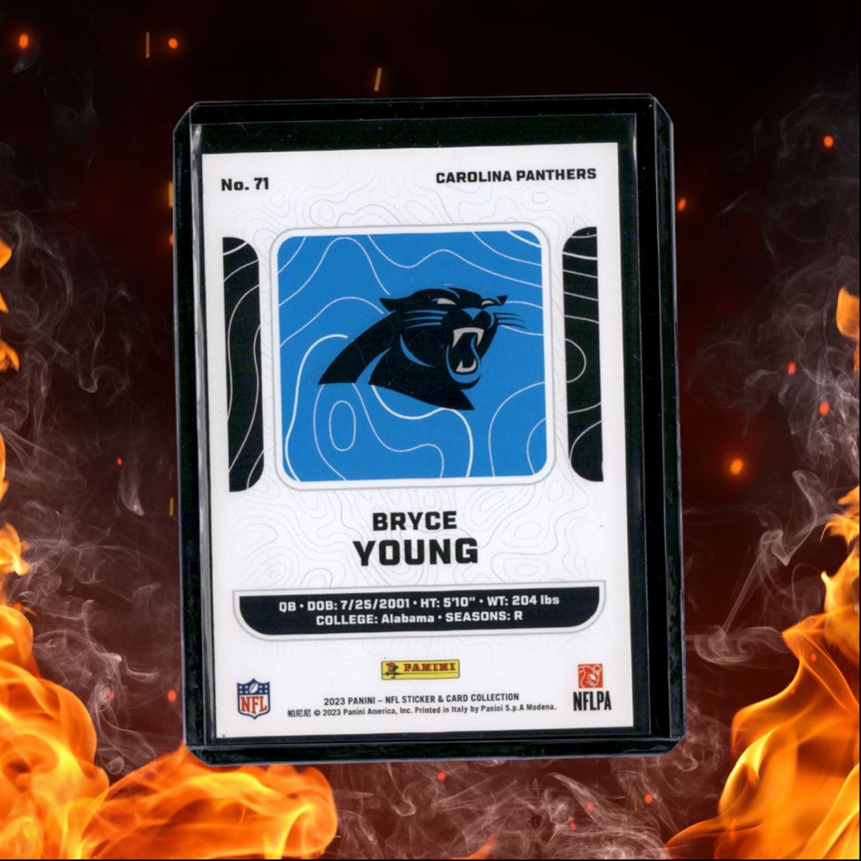 2023 Panini Sticker & Card Collection Bryce Young Rookie #71