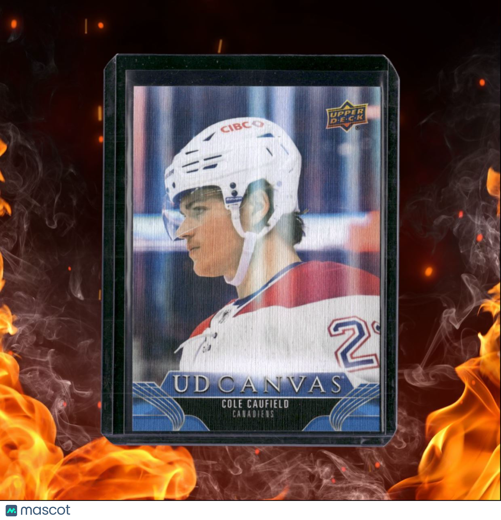 2023-24 Upper Deck Cole Caufield UD Canvas Rookie #C40