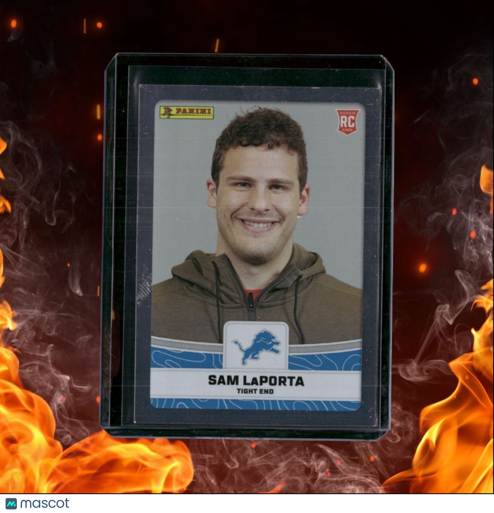 2023 Panini Sticker & Card Collection Sam LaPorta Foil Rookie #96