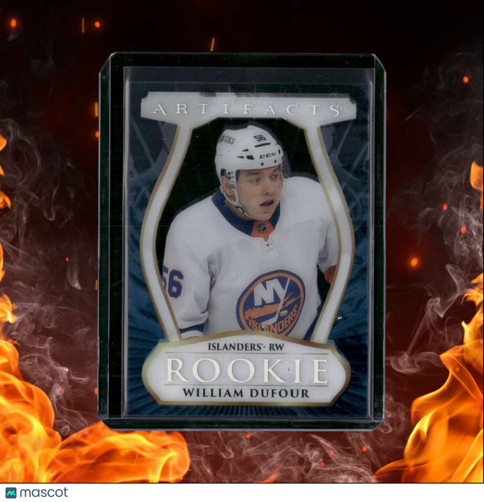2024-25 Upper Deck Artifacts William Dufour Clear Cut SP Rookie #219