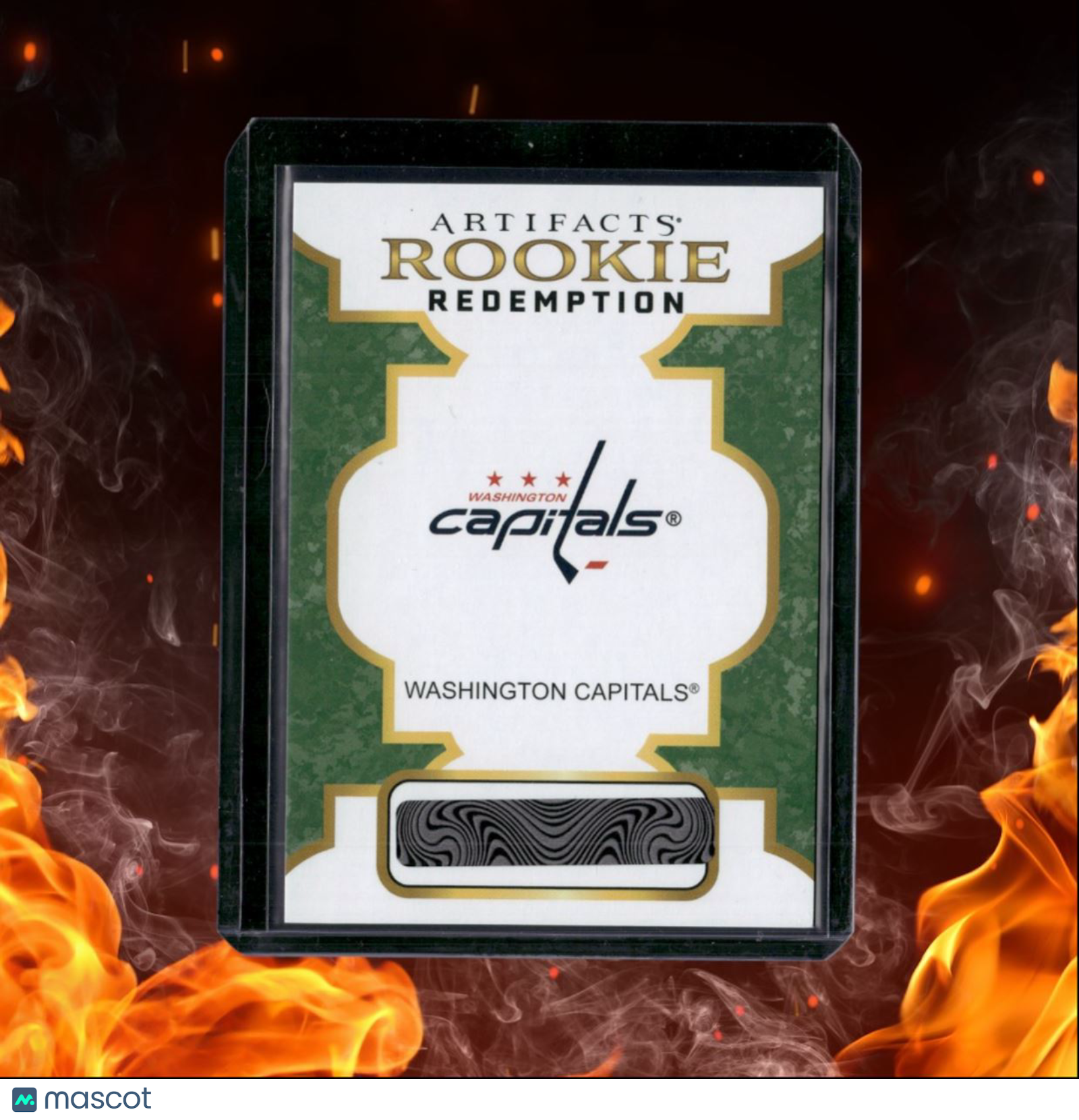 2024-25 Upper Deck Artifacts Washington Capitals Emerald Green Redemption Rookie