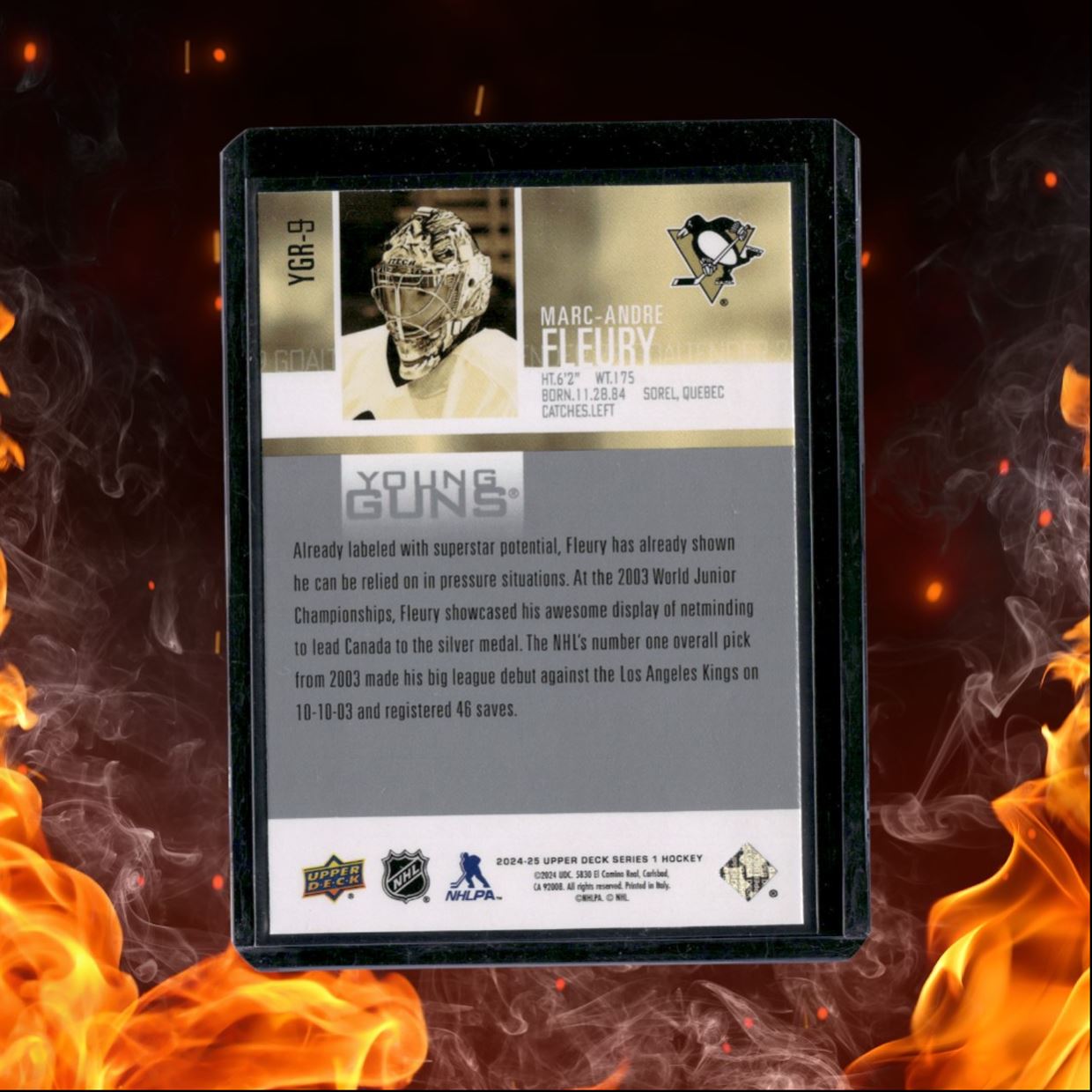 2024-25 Upper Deck Marc-Andre Fleury Young Guns Renewed (A) #YGR-9