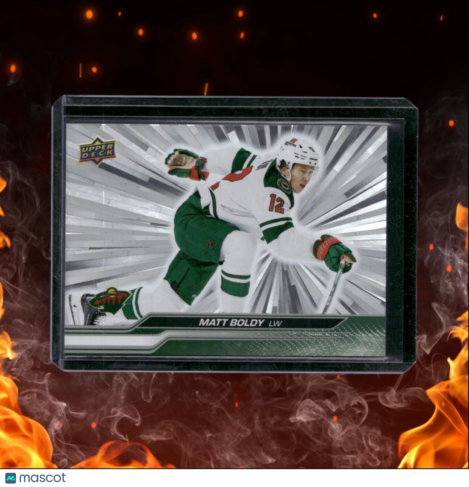 2023-24 Upper Deck Matt Boldy Outburst Silver #89