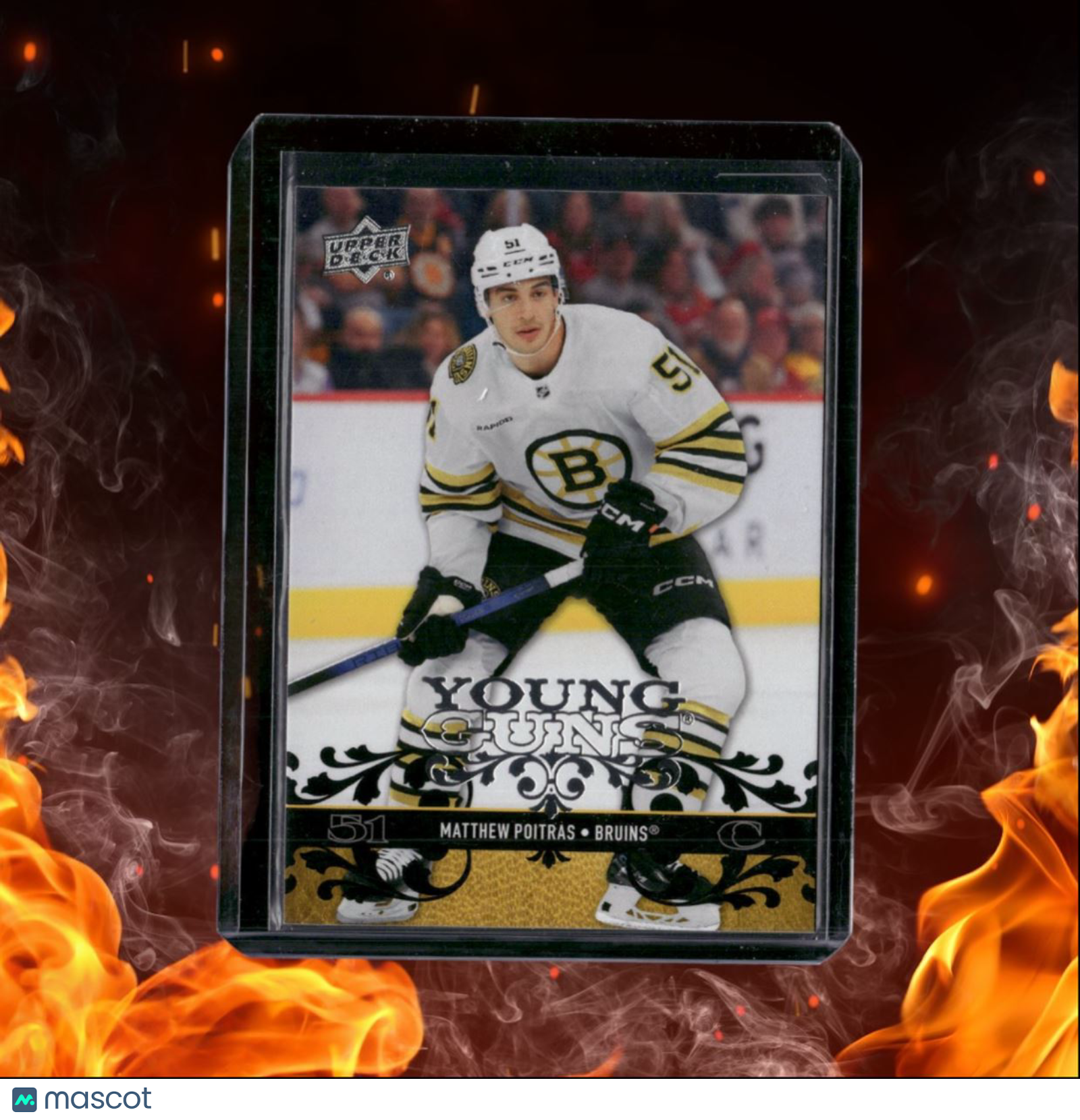 2023-24 Upper Deck Matthew Poitras 2008-09 Retro Young Guns Rookie #T-50
