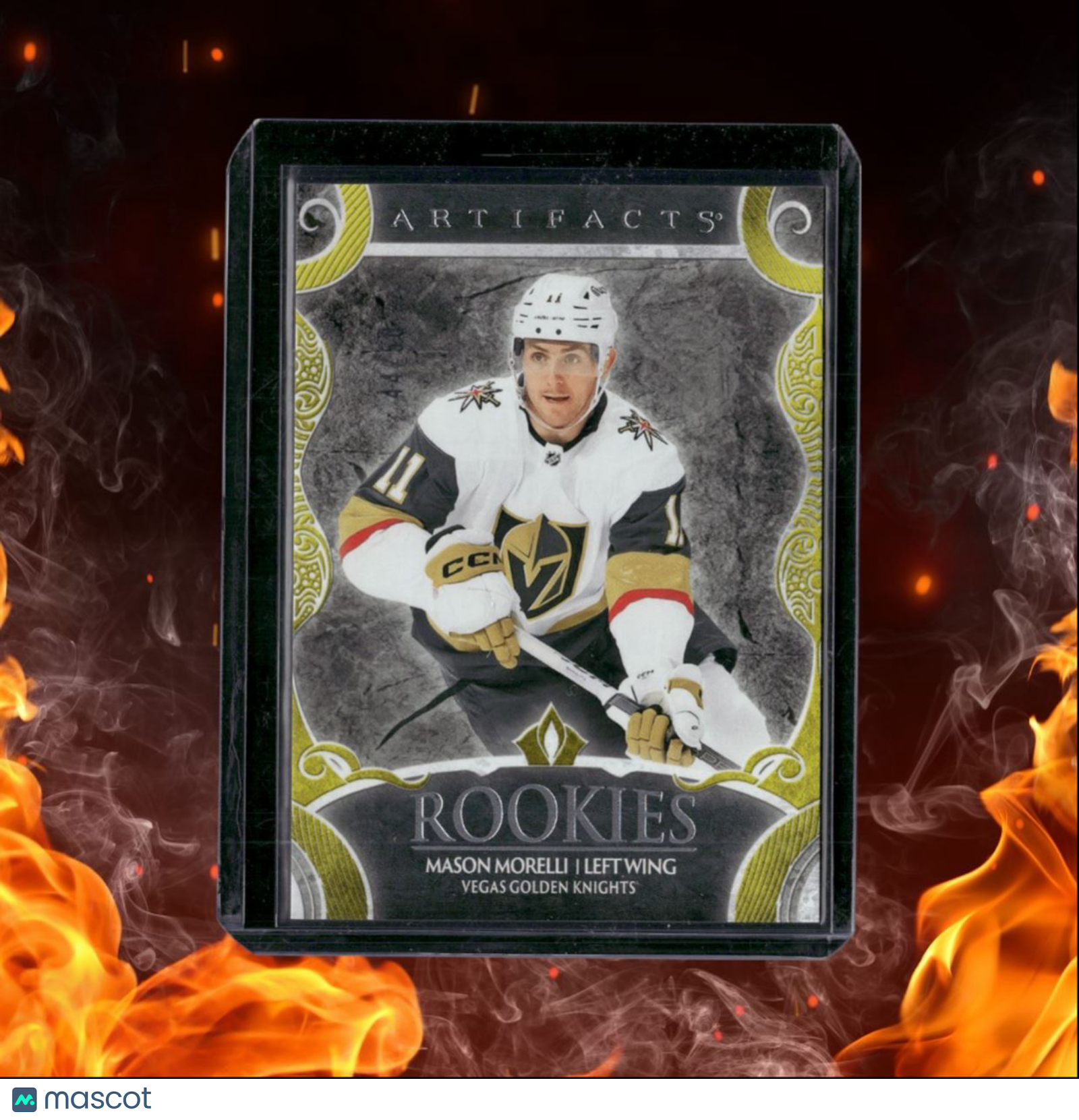 2024-25 Upper Deck Artifacts Mason Morelli Yellow Rookie 44/50 #183