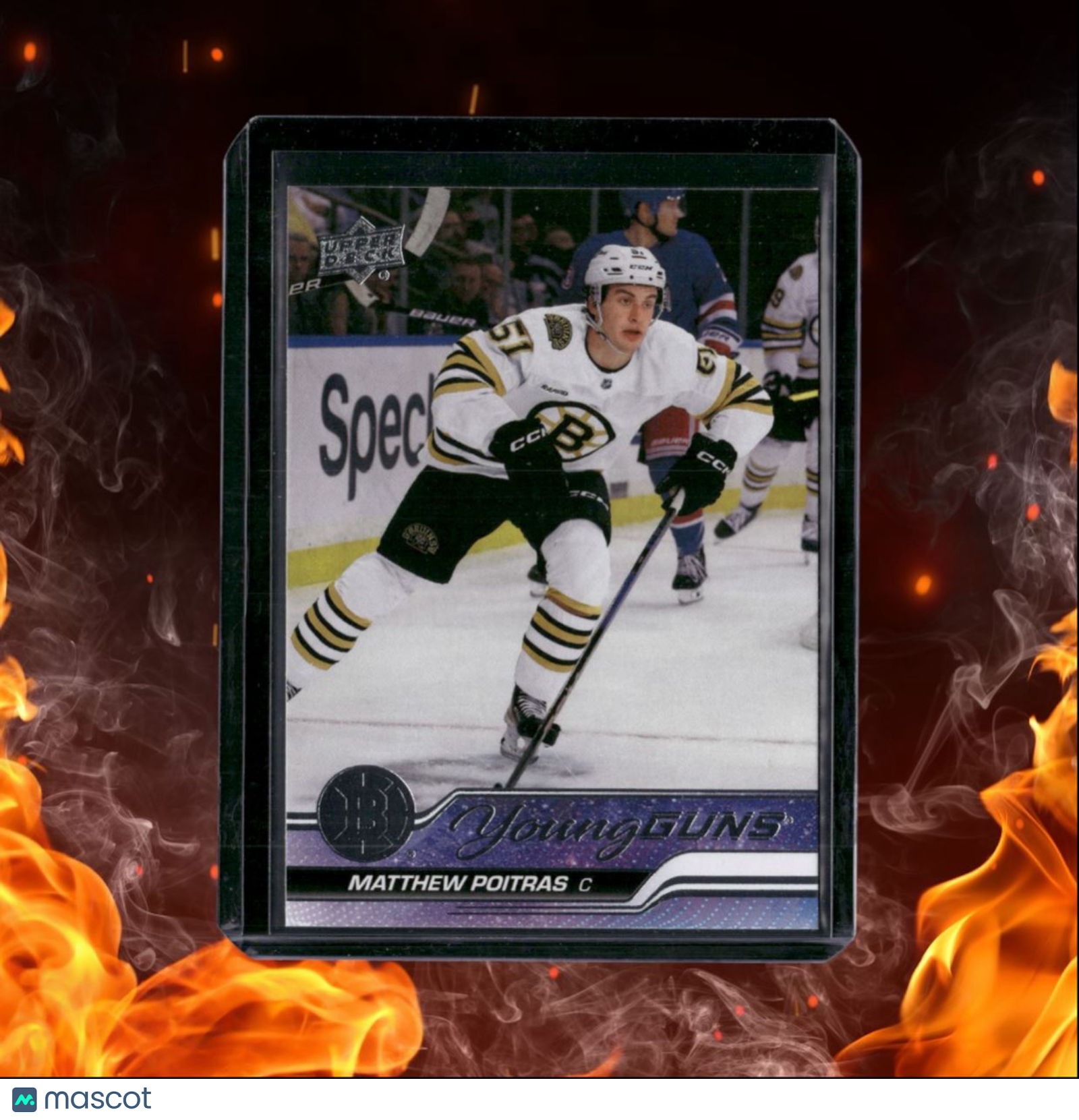 2023-24 Upper Deck Matthew Poitras Young Guns (B) Rookie #478