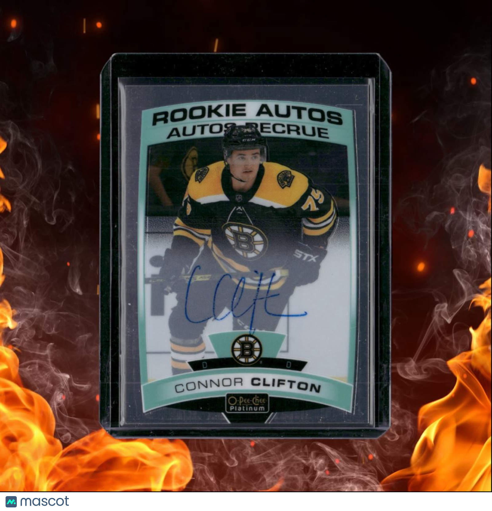 2019-20 O-Pee-Chee Platinum Connor Clifton Rookie Auto #R-CC
