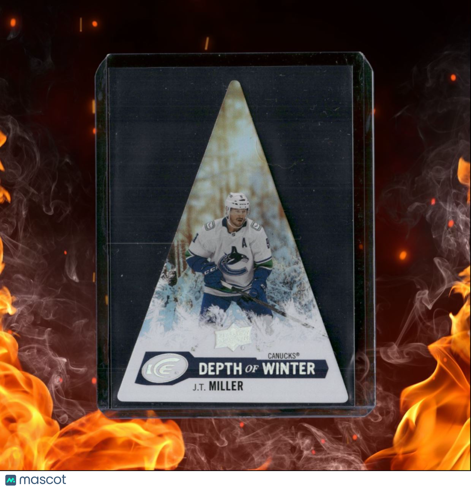 2023-24 Upper Deck Ice J.T. Miller Depth of Winter Spectrum 176/199 #DW-30
