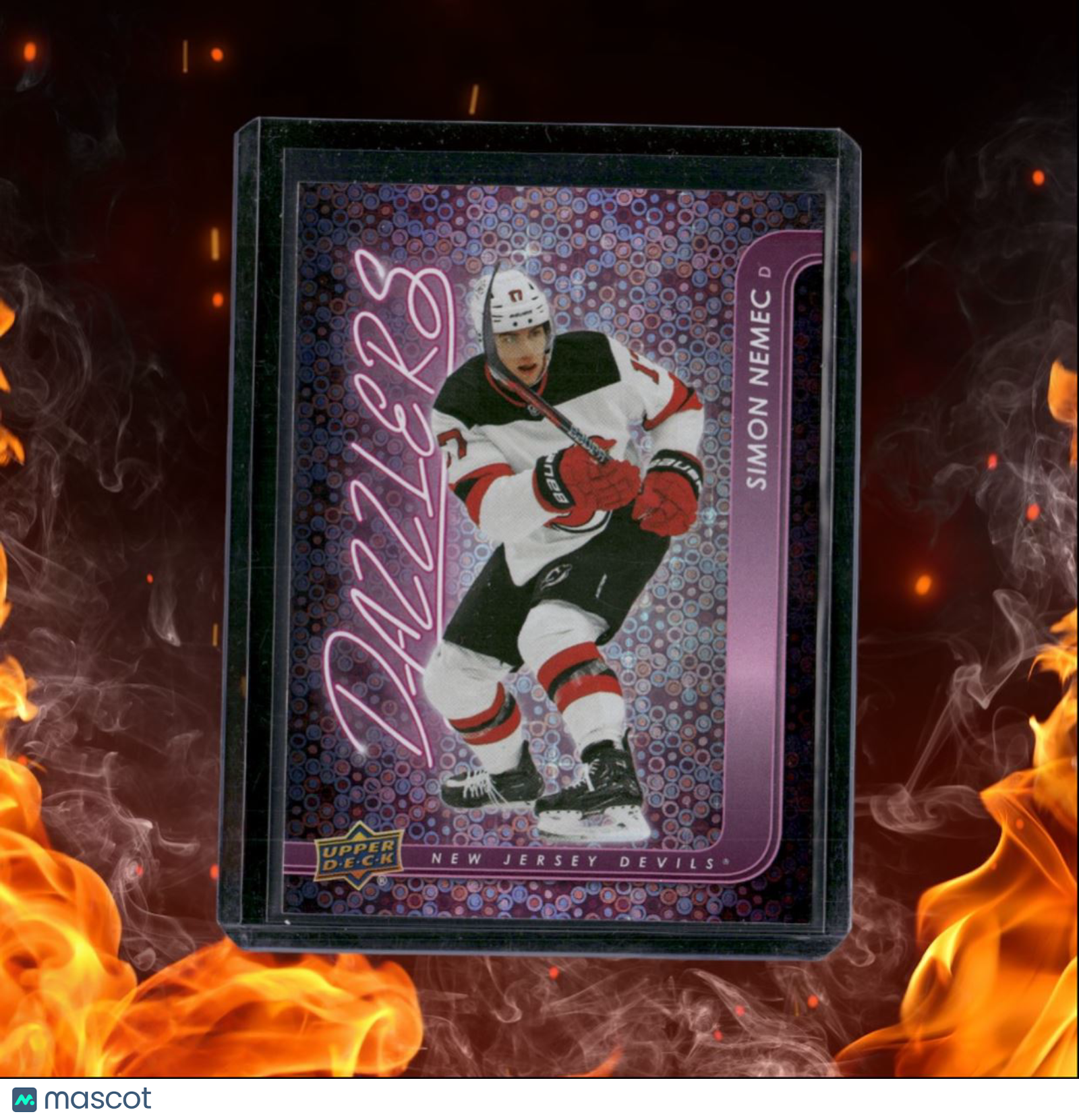 2024-25 Upper Deck Simon Nemec Dazzlers Pink SP #DZ-32