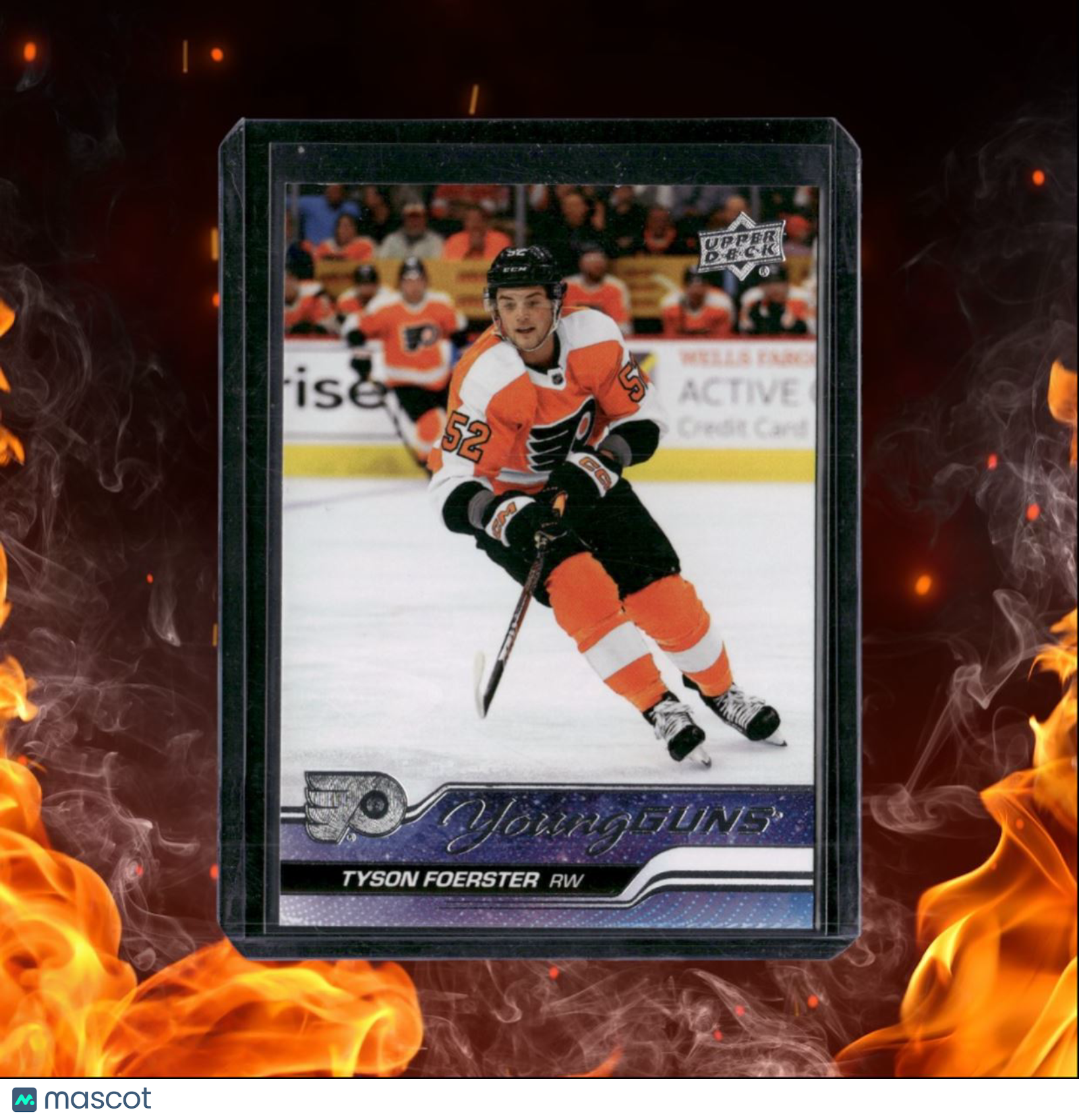 2023-24 Upper Deck Tyson Foerster Young Guns Rookie #225