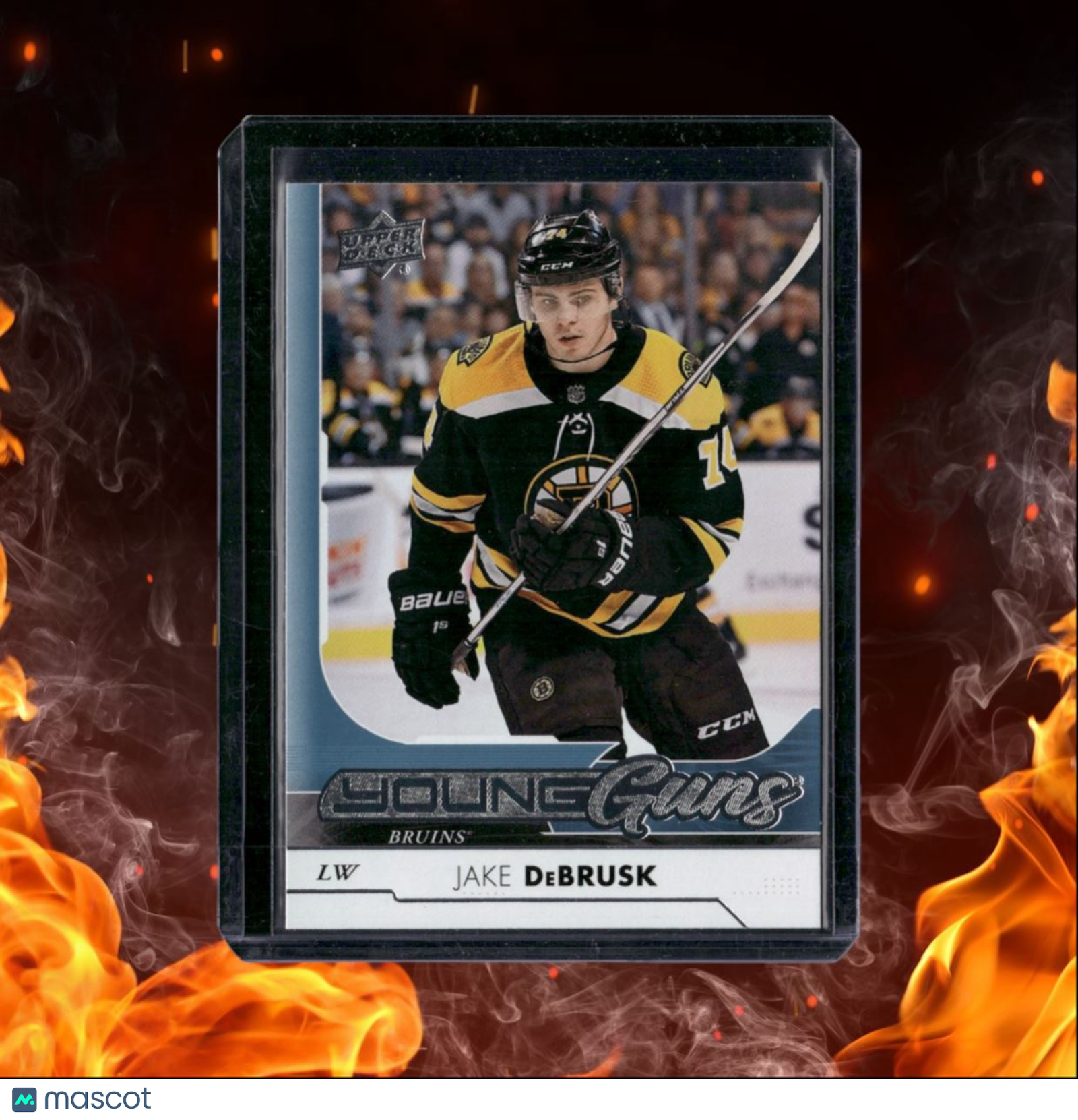 2017-18 Upper Deck Jake DeBrusk Young Guns Rookie #212