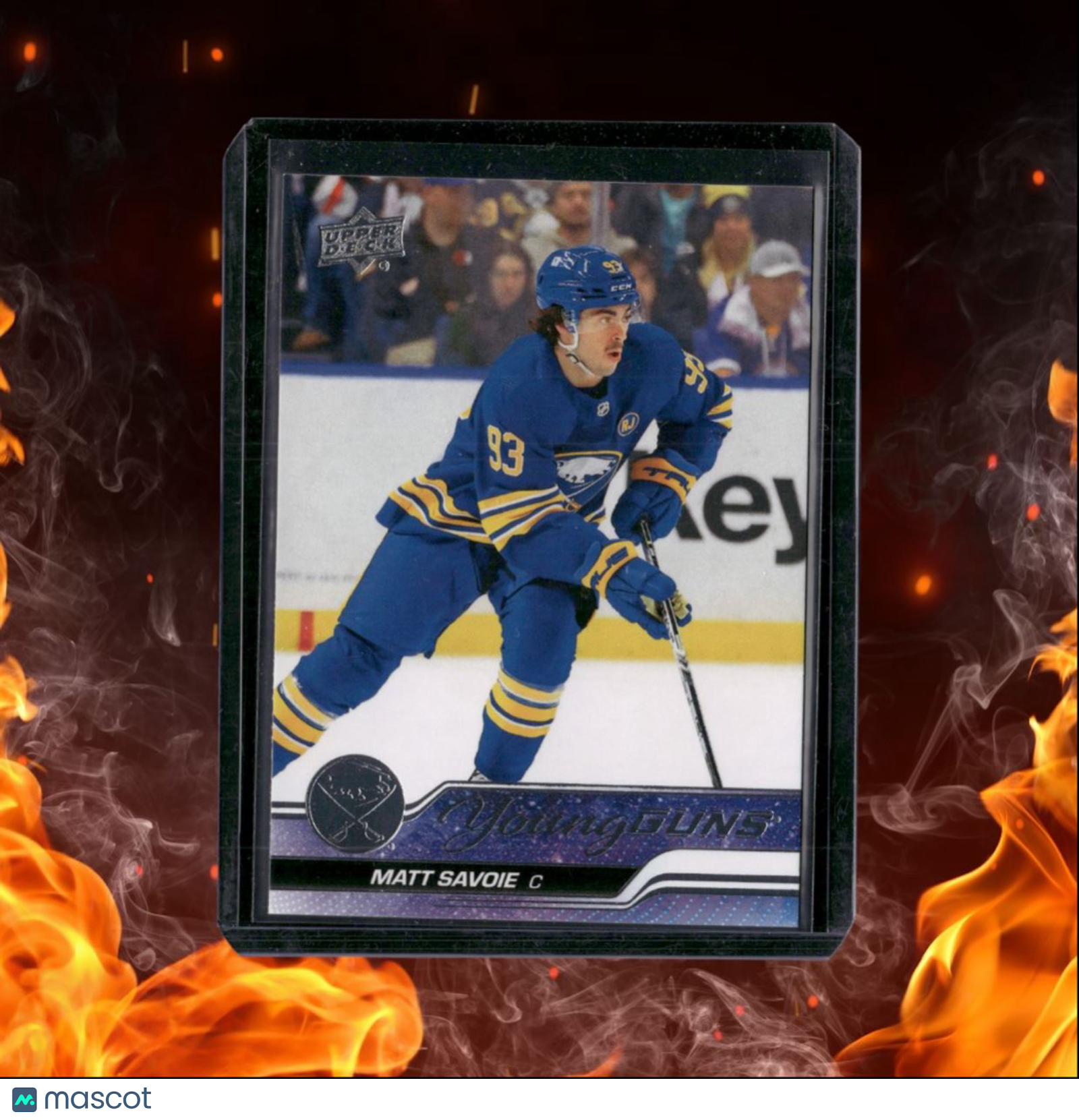 2023-24 Upper Deck Matt Savoie Young Guns Rookie #729