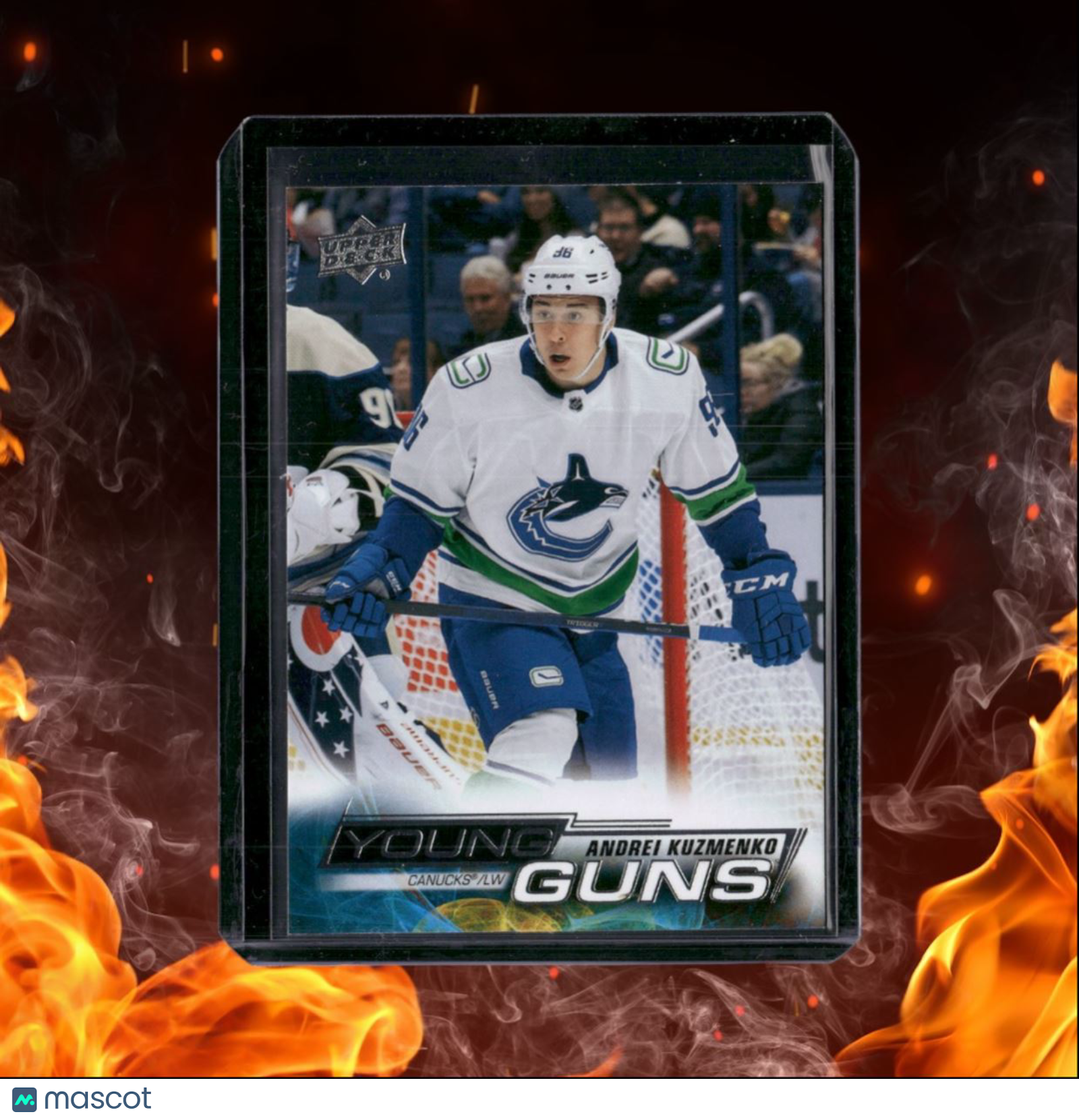2022-23 Upper Deck Andrei Kuzmenko Young Guns Rookie #465