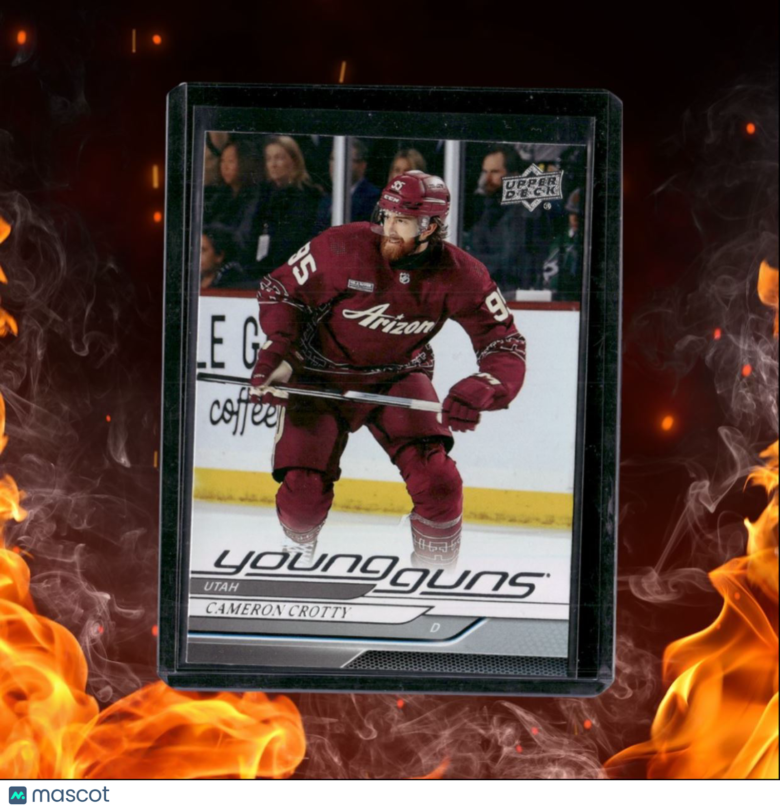 2024-25 Upper Deck Cameron Crotty Young Guns Rookie #238