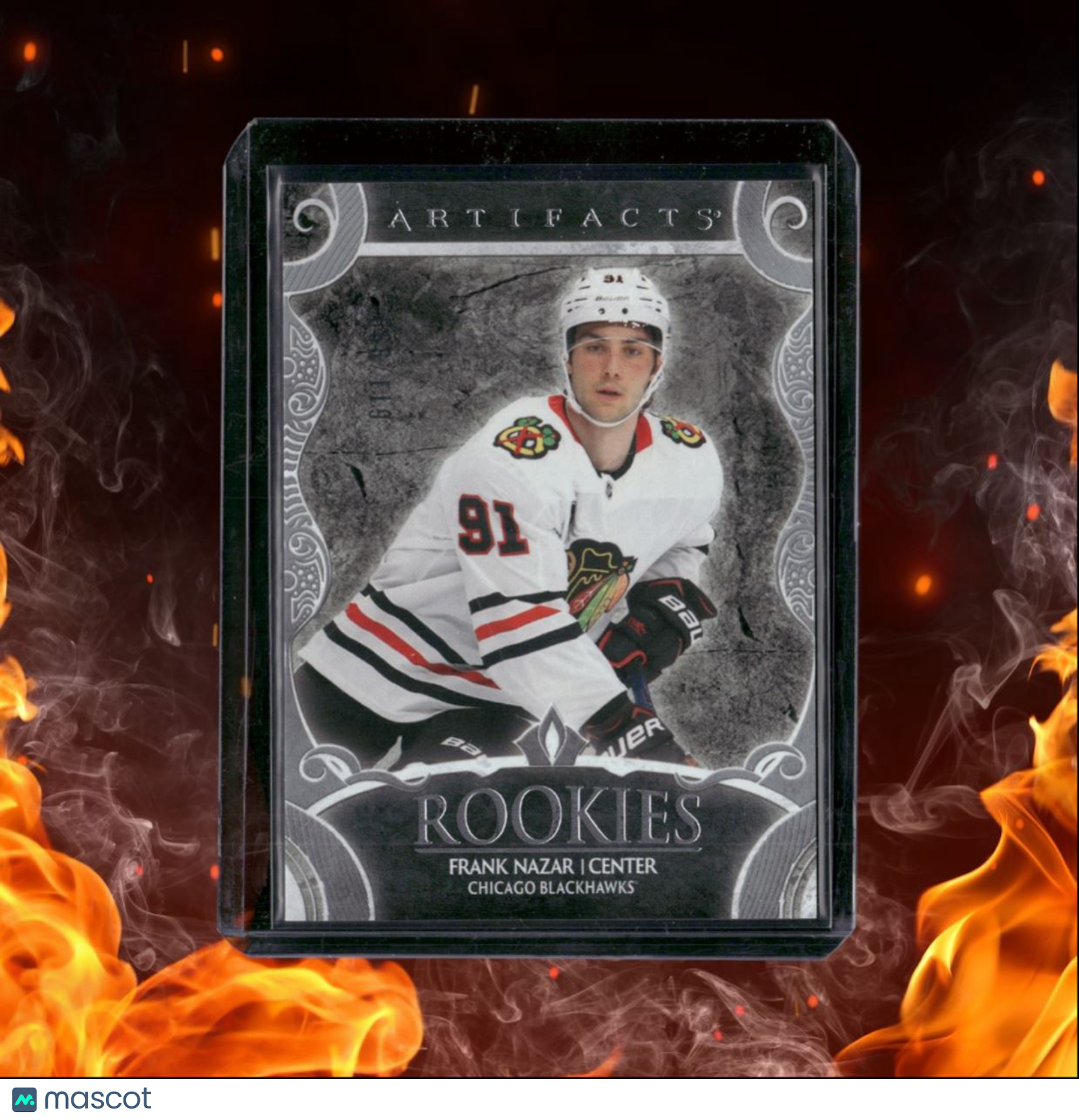 2024-25 Upper Deck Artifacts Frank Nazar Rookie 611/999 #200