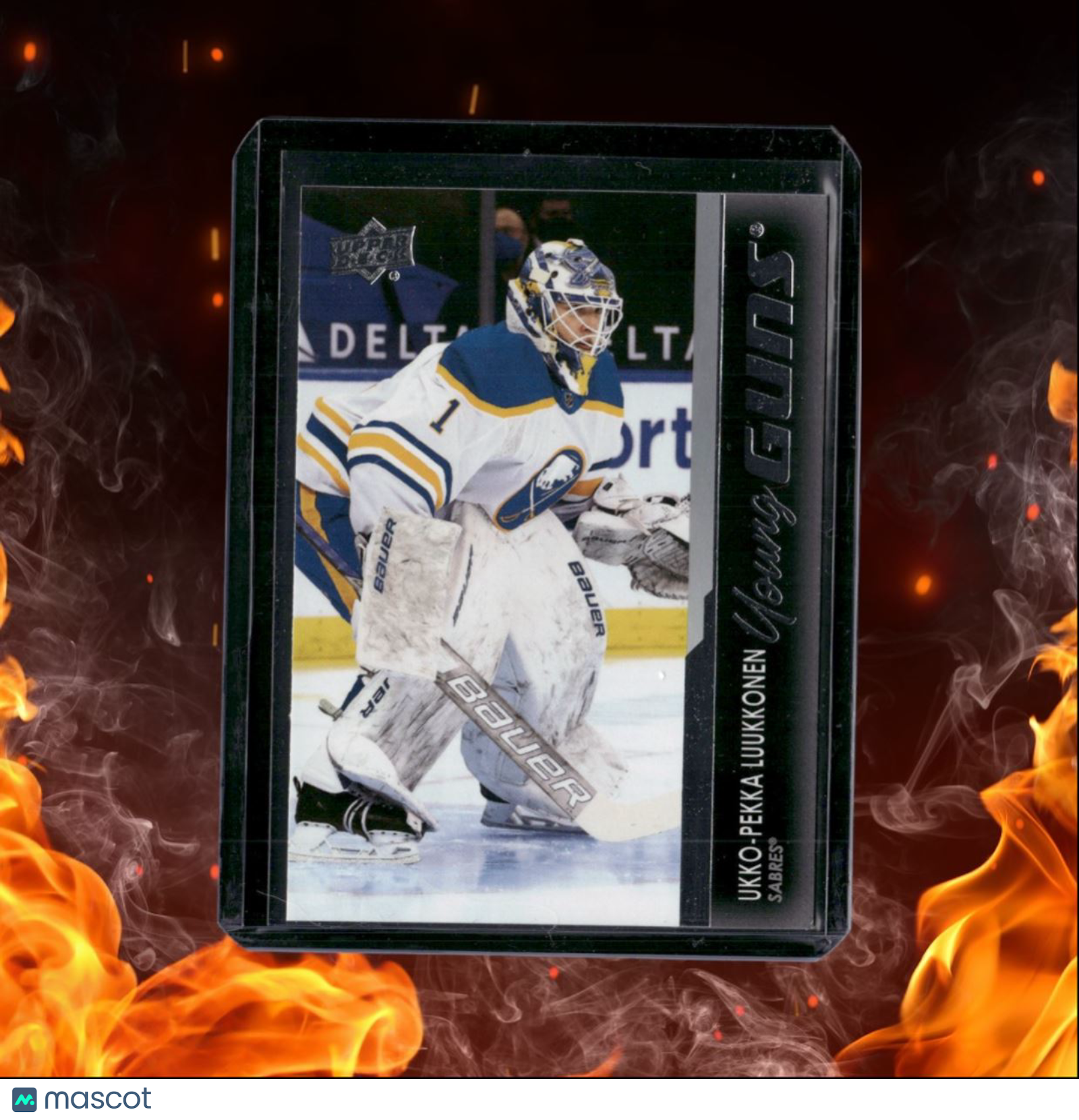 2021-22 Upper Deck Ukko-Pekka Luukkonen Young Guns Rookie #202