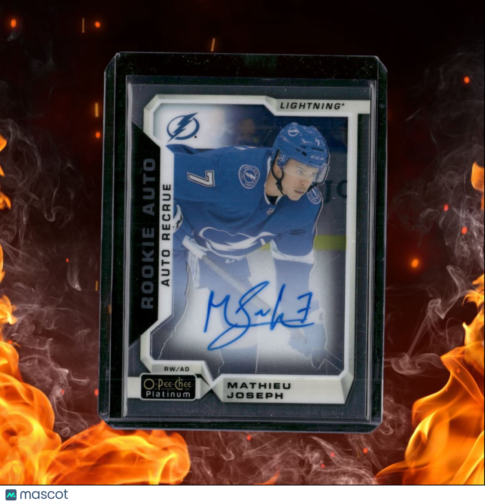 2018-19 O-Pee-Chee Platinum Mathieu Joseph Rookie Auto #R-MJ