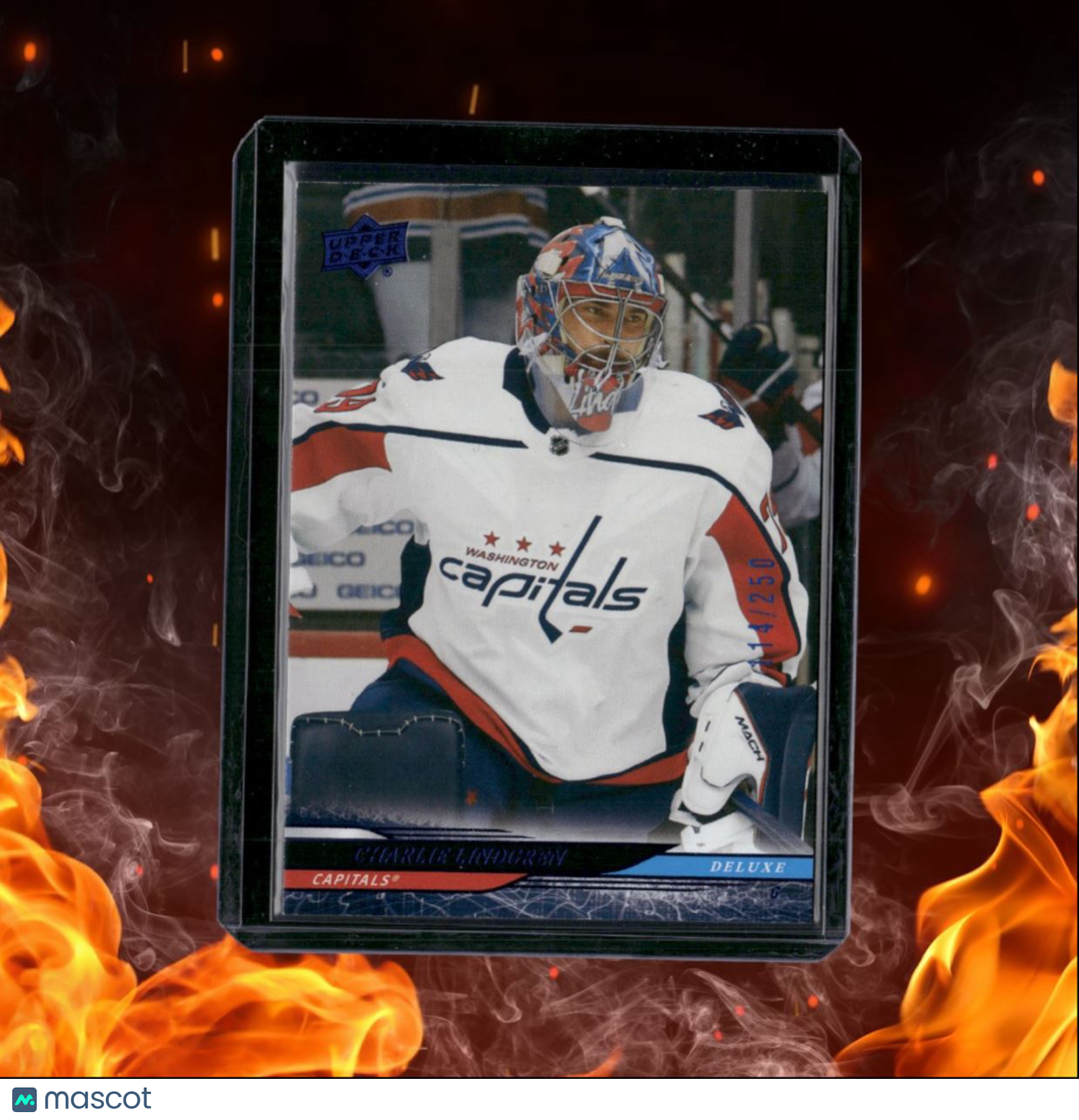 2024-25 Upper Deck Charlie Lindgren Deluxe 114/250 #191