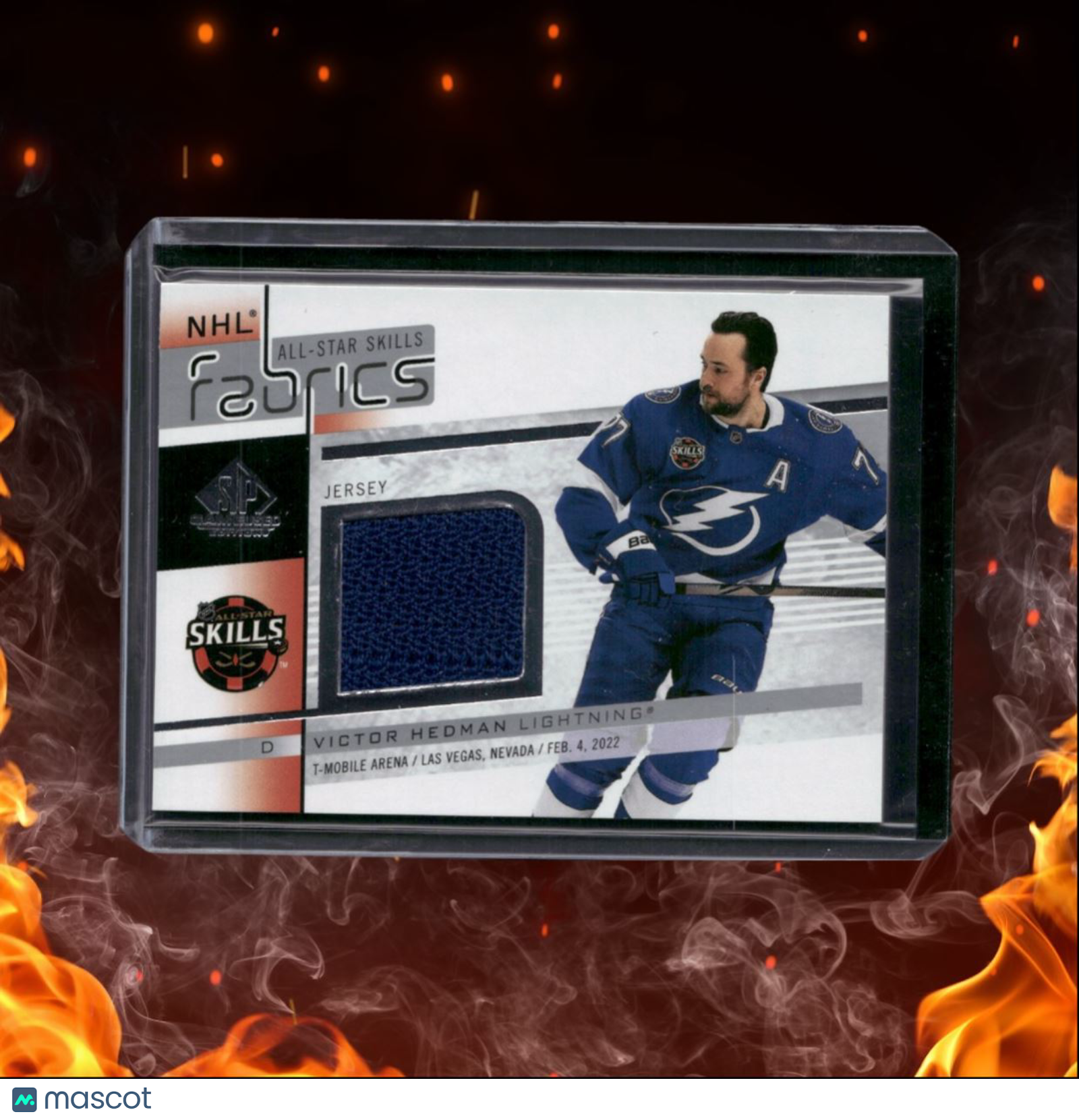 2022-23 SP Game Used Victor Hedman 2022 NHL All-Star Jersey #AS-9