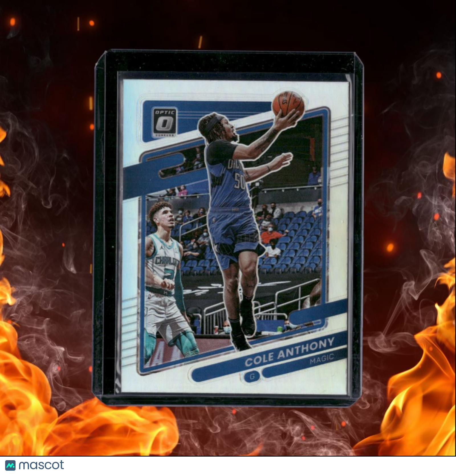 2021-22 Panini Donruss Optic Cole Anthony Holo Prizm #146