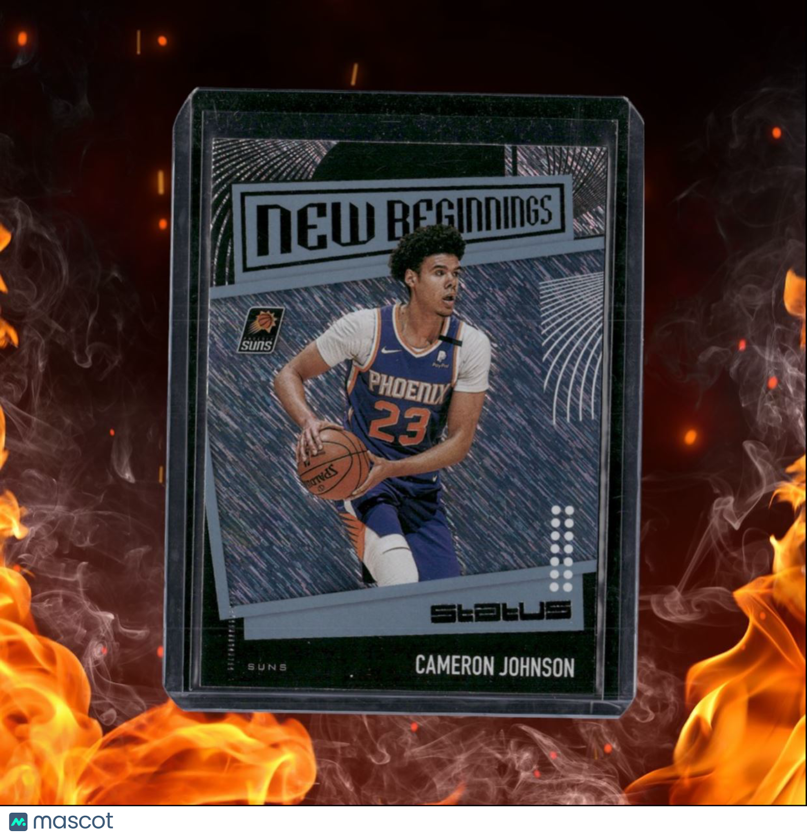 2019-20 Panini Status Cameron Johnson New Beginnings Rookie #24