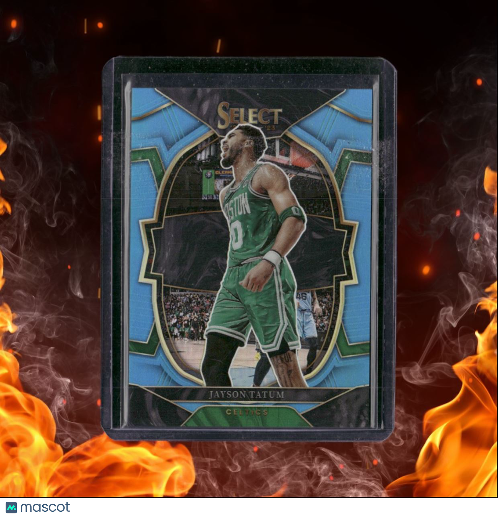 2022-23 Panini Select Jayson Tatum Blue Prizm 183/299 #55