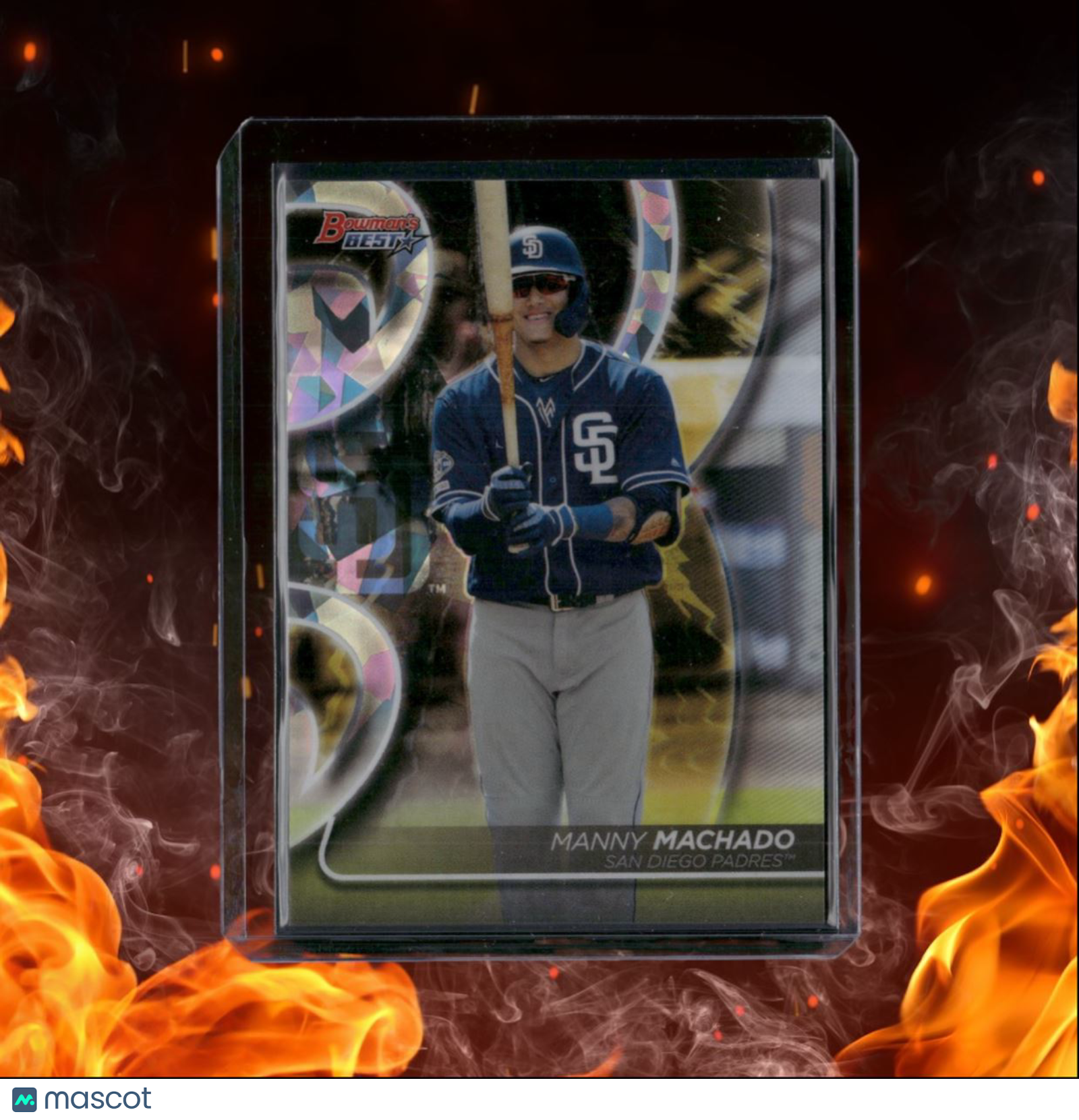 2020 Bowman's Best Manny Machado Atomic Refractor #15