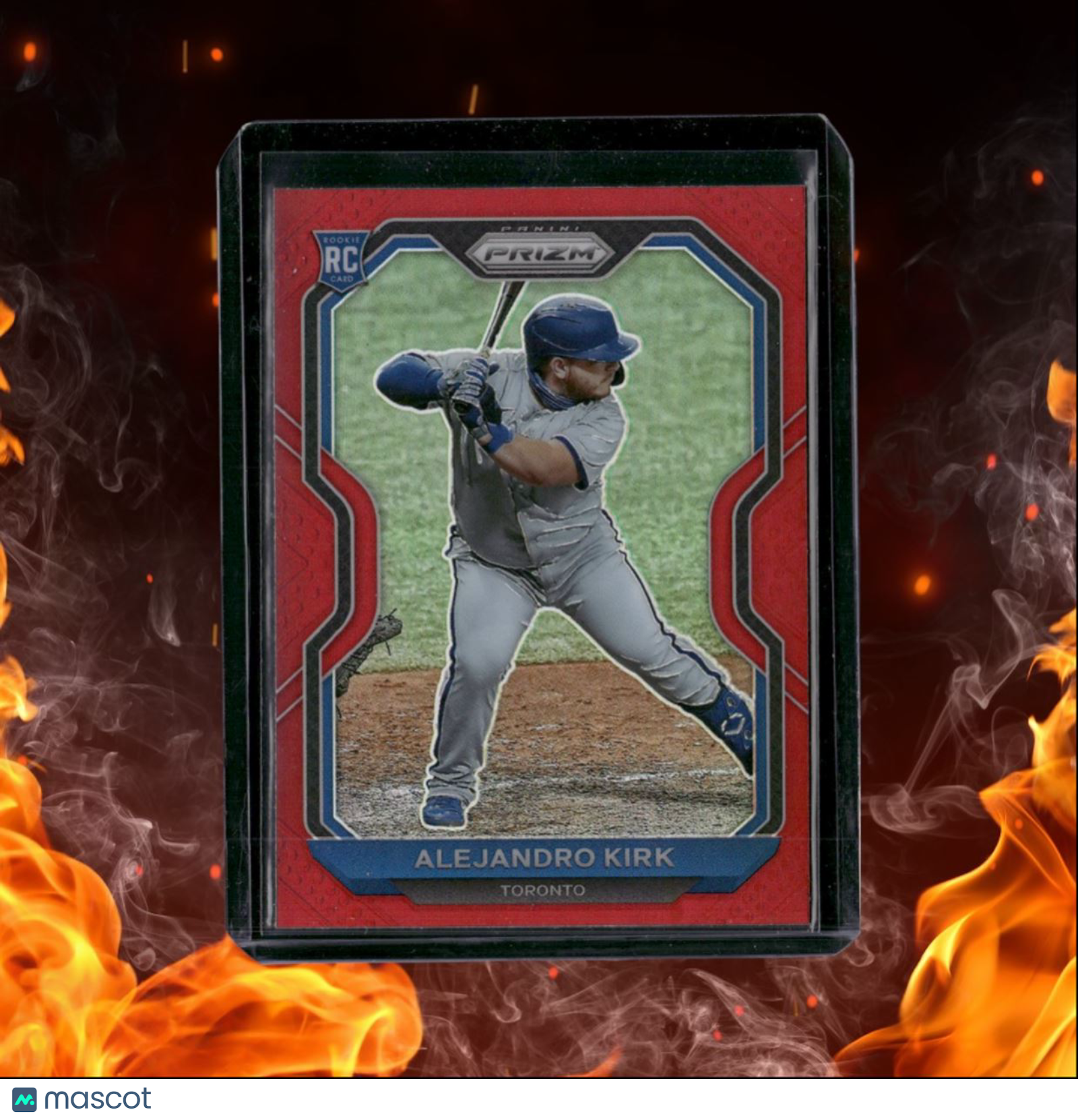 2021 Panini Prizm Baseball Alejandro Kirk Red Prizm Rookie #169