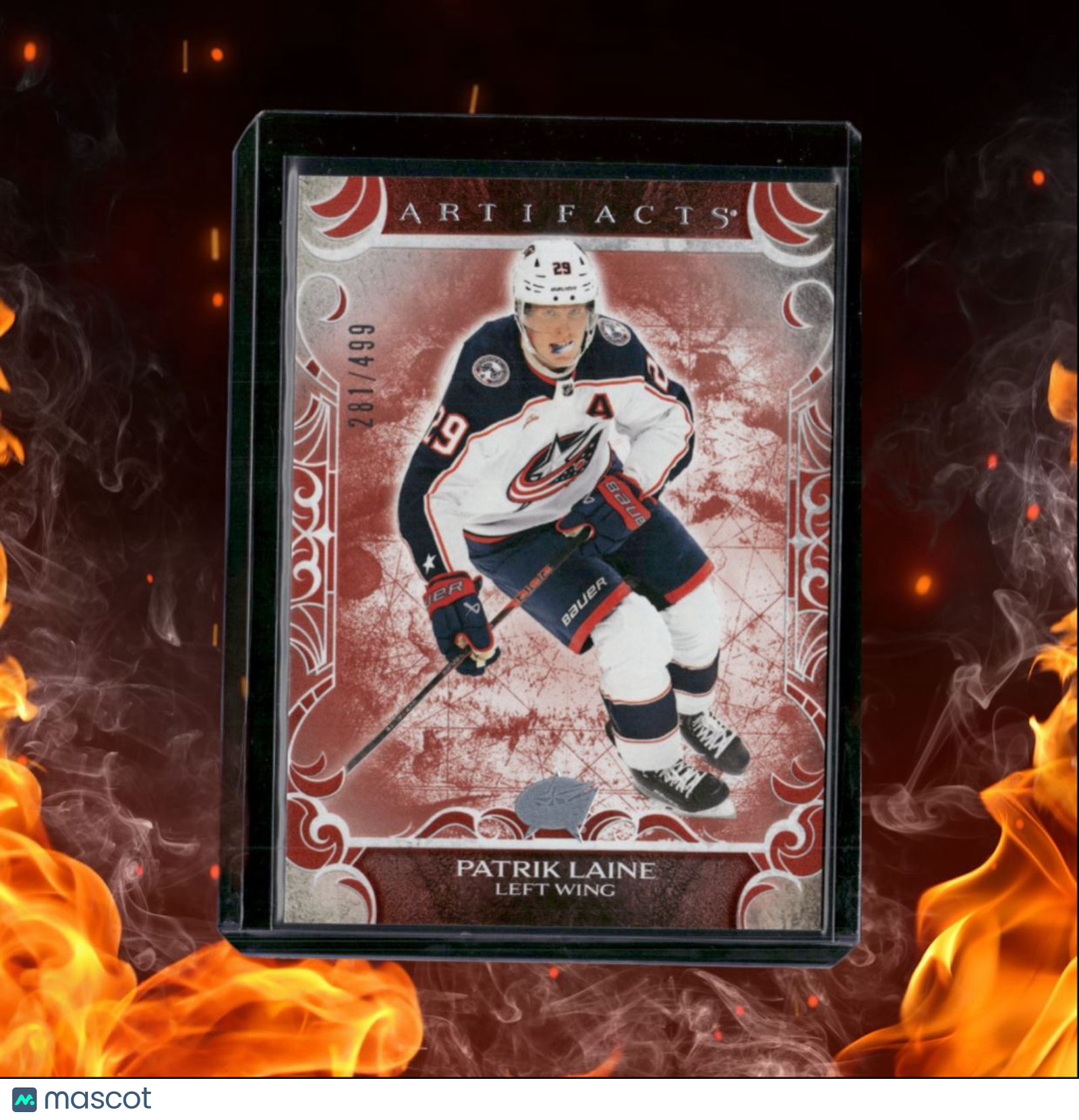 2024-25 Upper Deck Artifacts Patrik Laine Ruby 281/499 #96