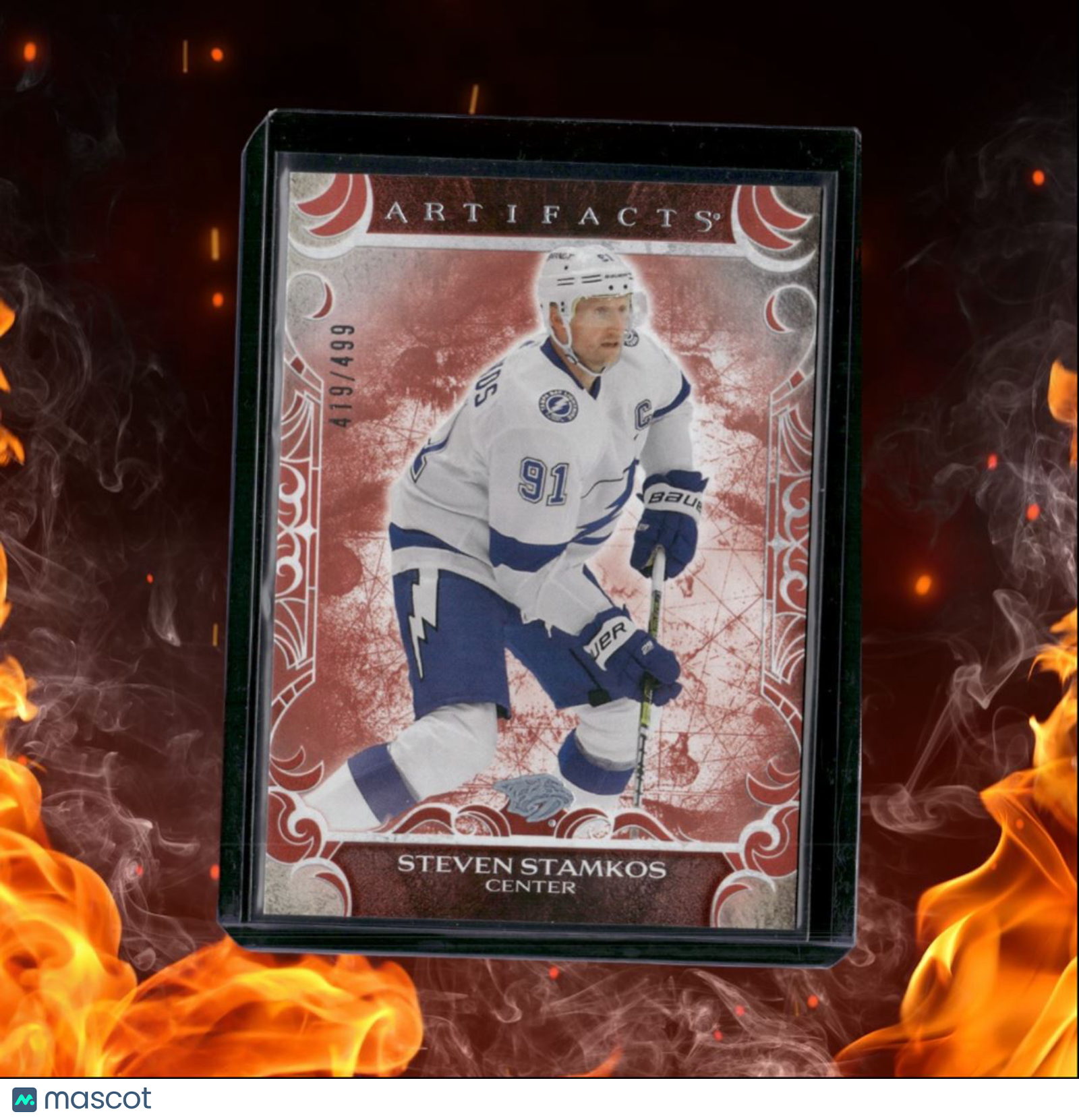 2024-25 Upper Deck Artifacts Steven Stamkos Ruby 419/499 #28