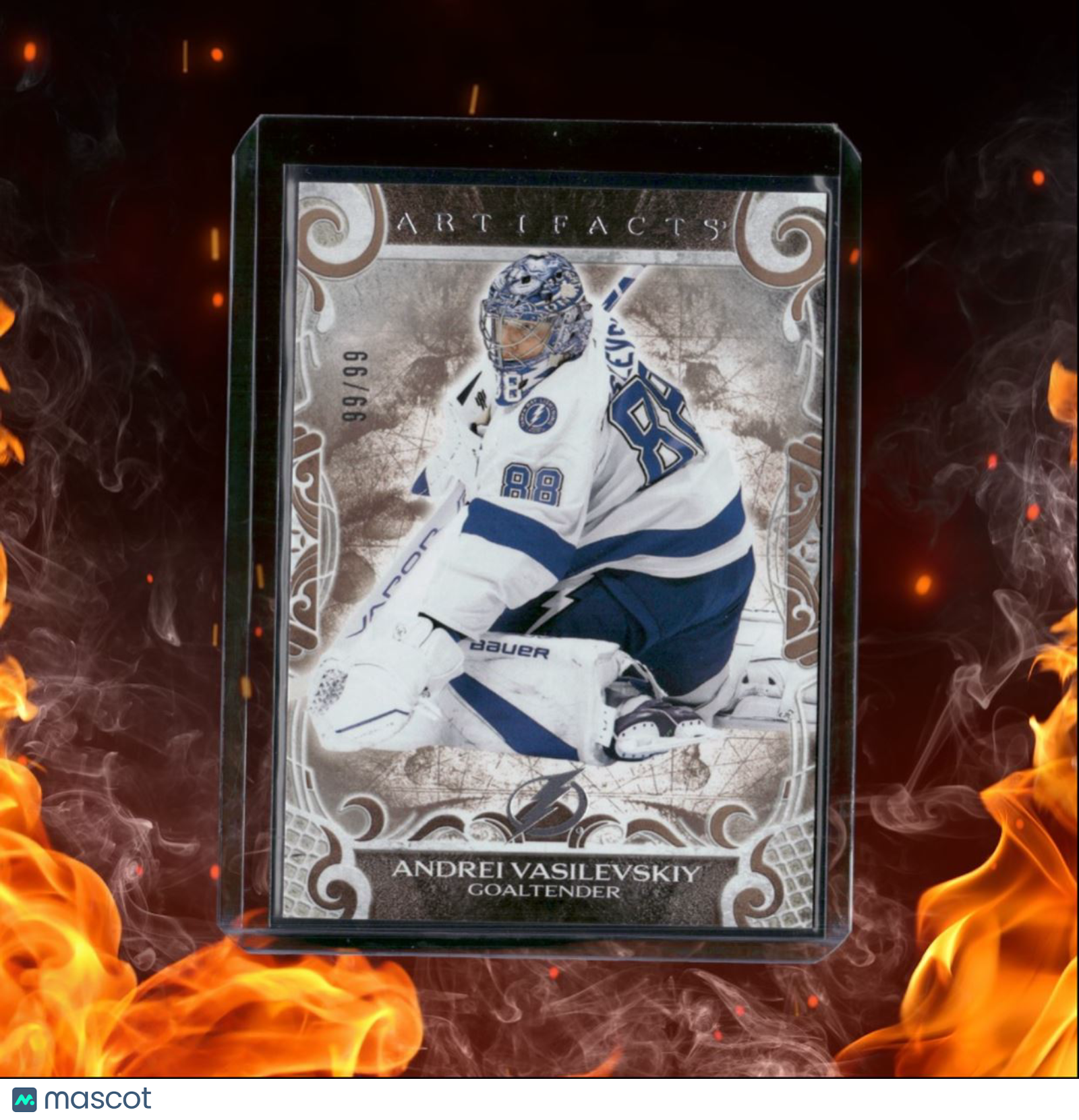2024-25 Upper Deck Artifacts Andrei Vasilevskiy Copper 99/99 #119