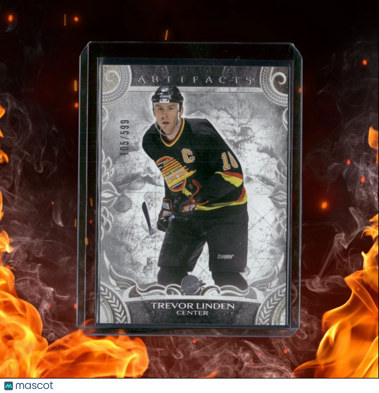 2024-25 Upper Deck Artifacts Trevor Linden 105/599 #167