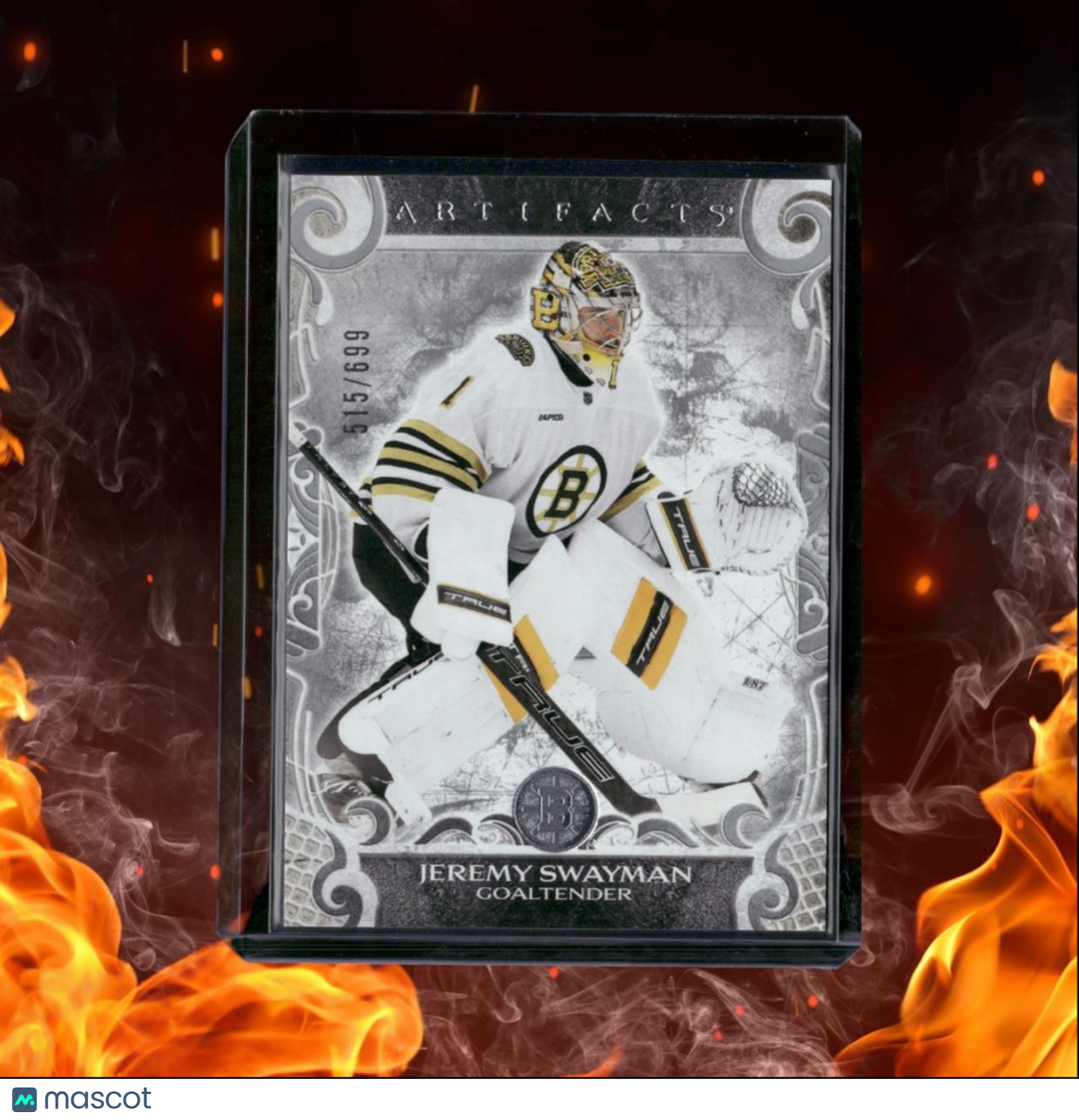 2024-25 Upper Deck Artifacts Jeremy Swayman 515/699 #118