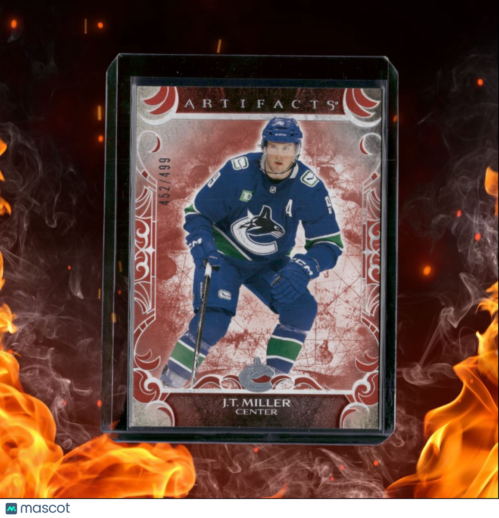 2024-25 Upper Deck Artifacts J.T. Miller Ruby 452/499 #57