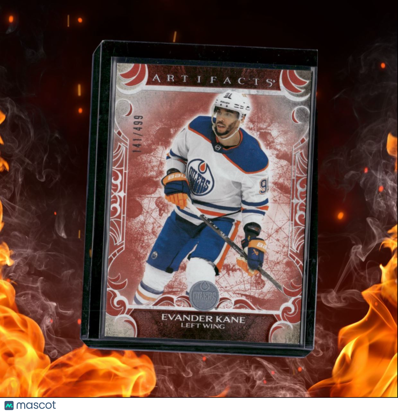 2024-25 Upper Deck Artifacts Evander Kane Ruby 141/499 #46