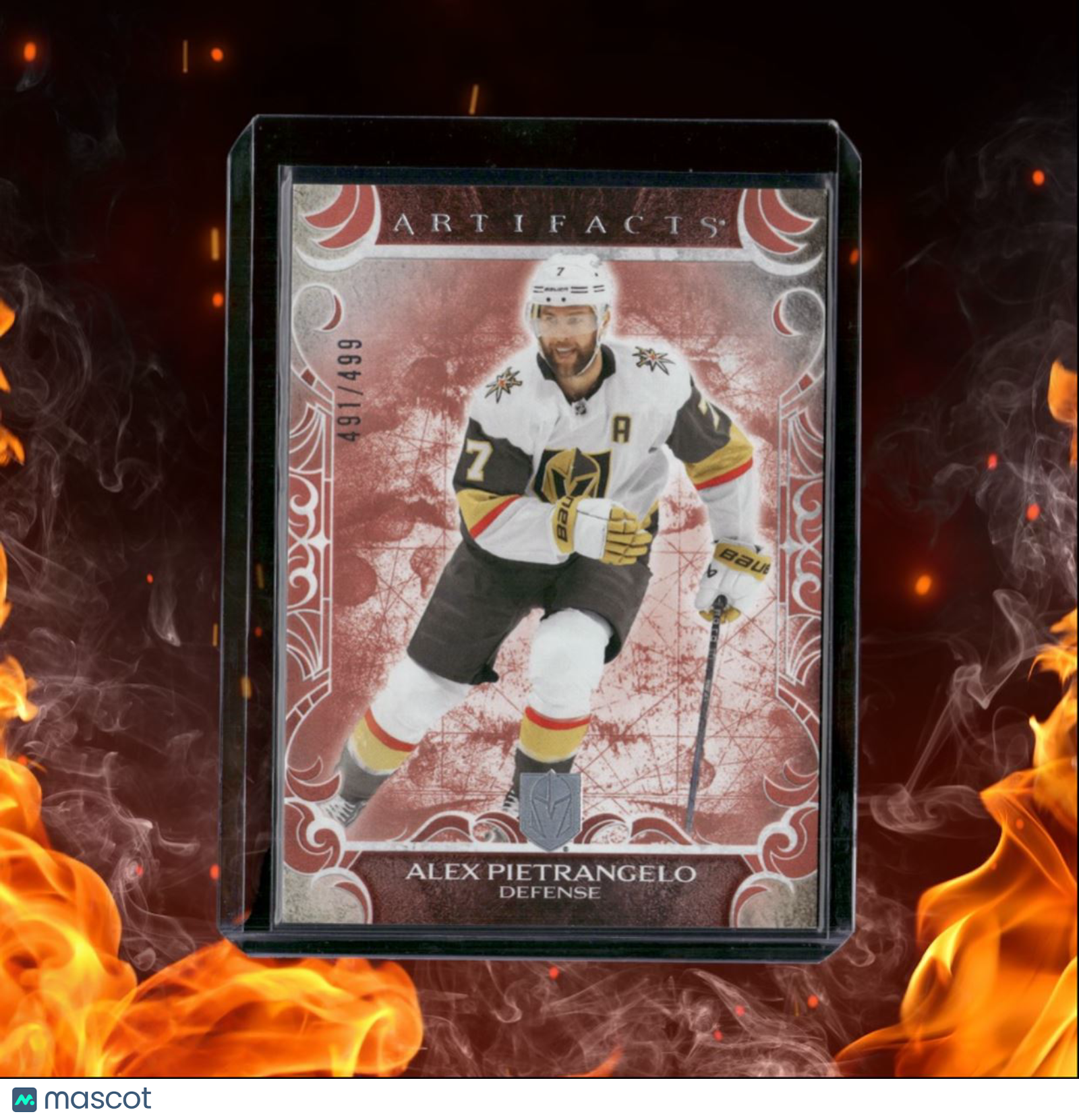 2024-25 Upper Deck Artifacts Alex Pietrangelo Ruby 491/499 #48
