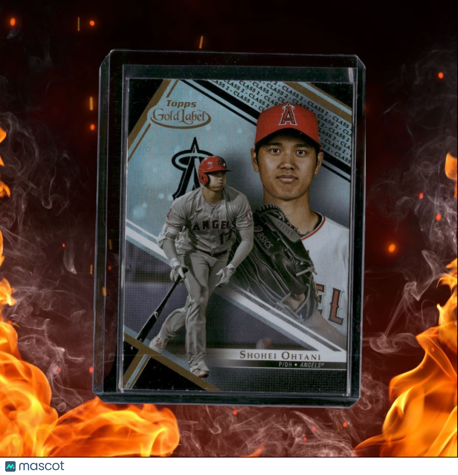 2021 Topps Gold Label Shohei Ohtani Class 2 Black #7