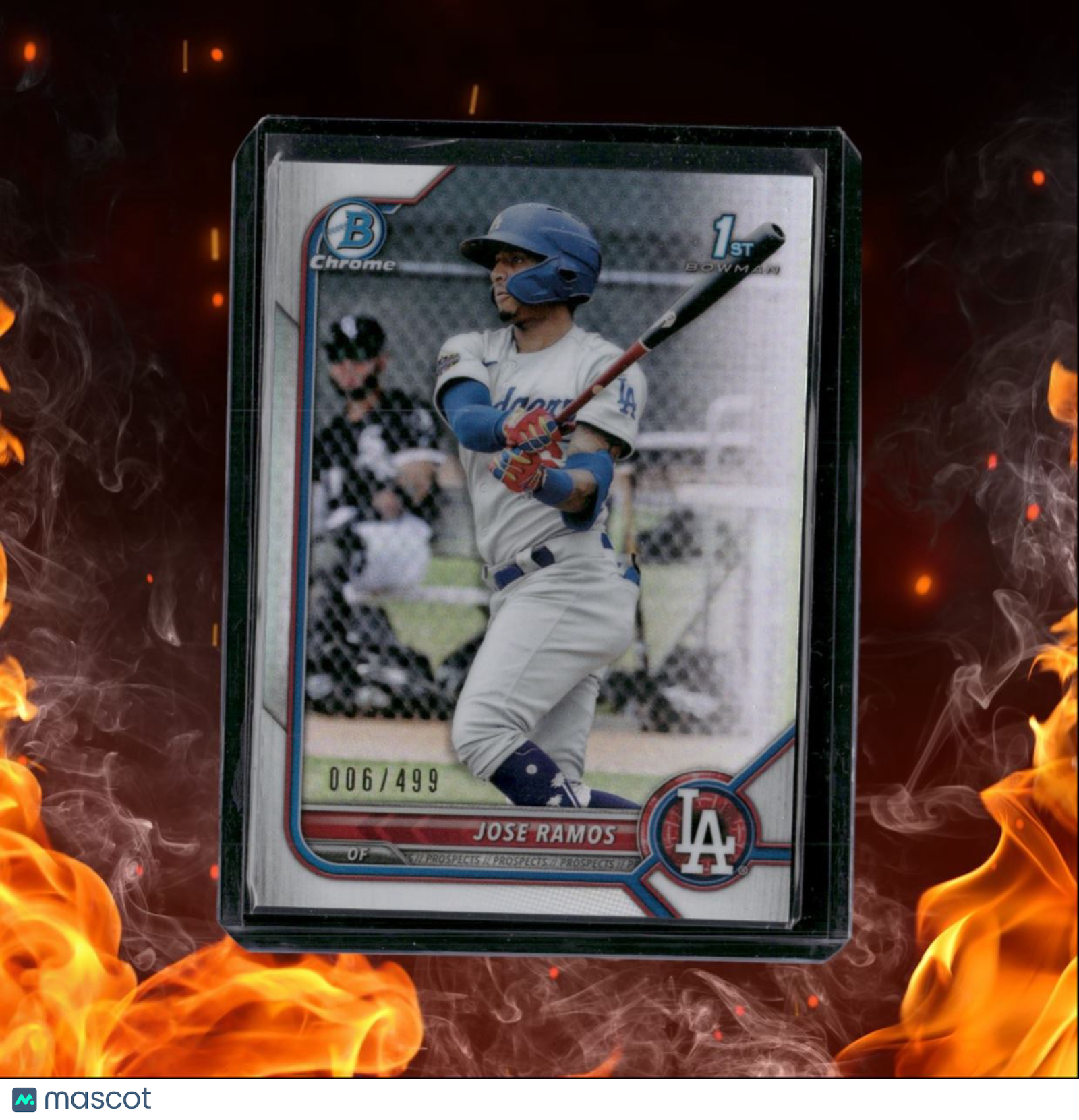 2022 Bowman Chrome Prospects Jose Ramos 1st Prospect Refractor 006/499 #BCP-228