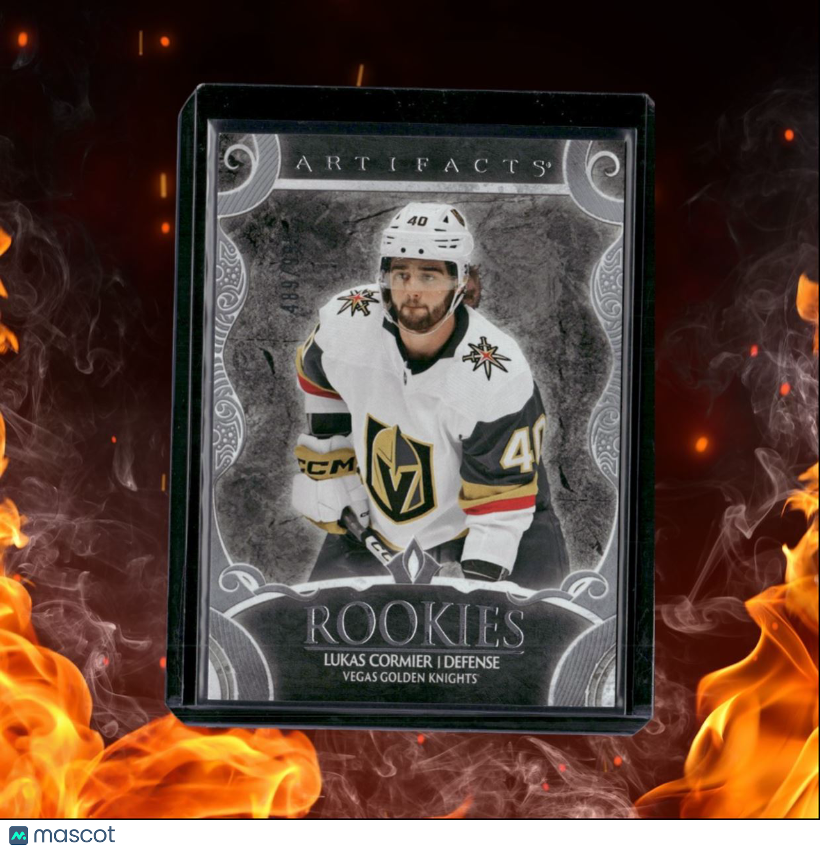 2024-25 Upper Deck Artifacts Lukas Cormier Rookie 489/999 #177
