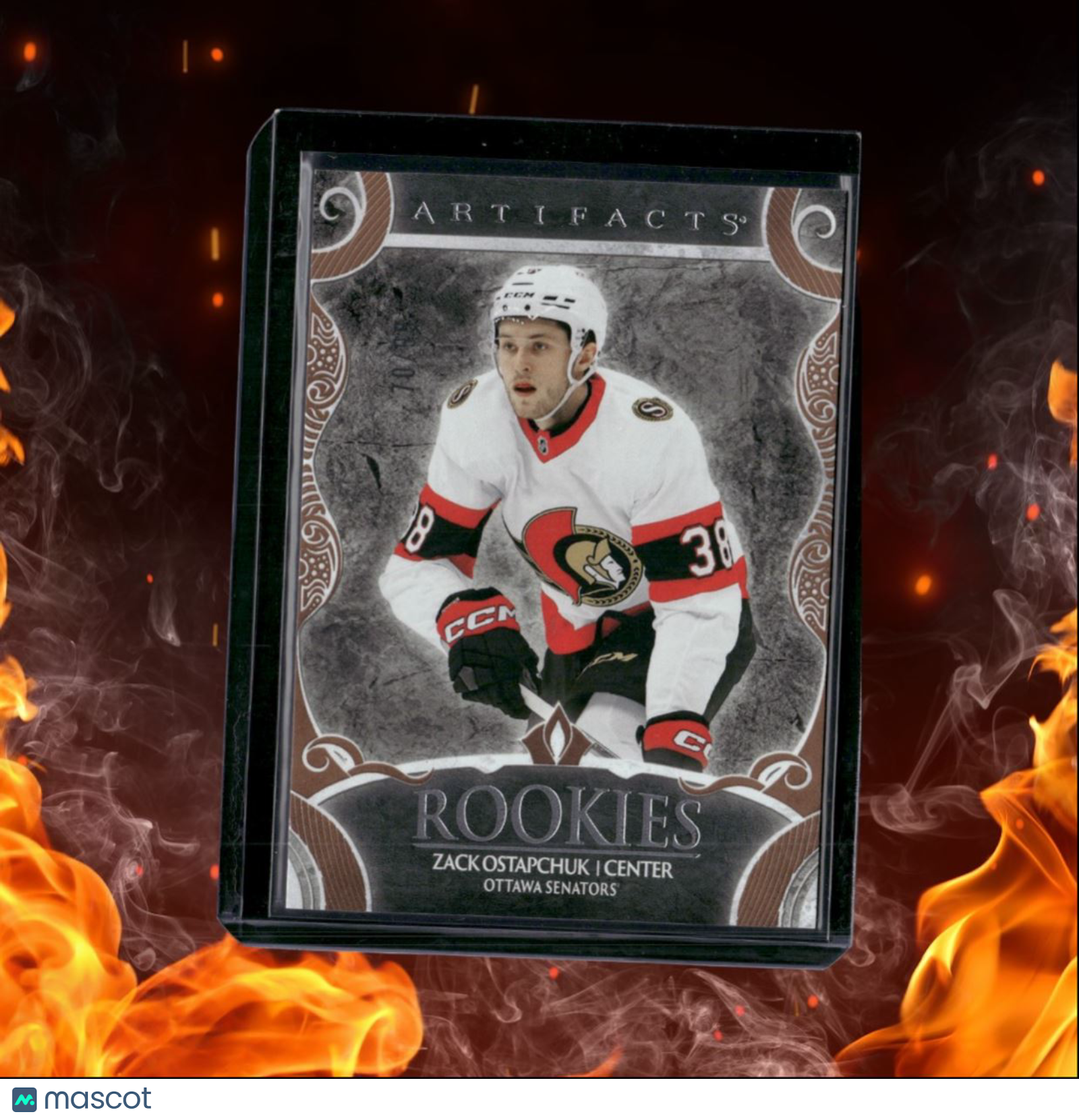 2024-25 Upper Deck Artifacts Zack Ostapchuk Copper Rookie #185