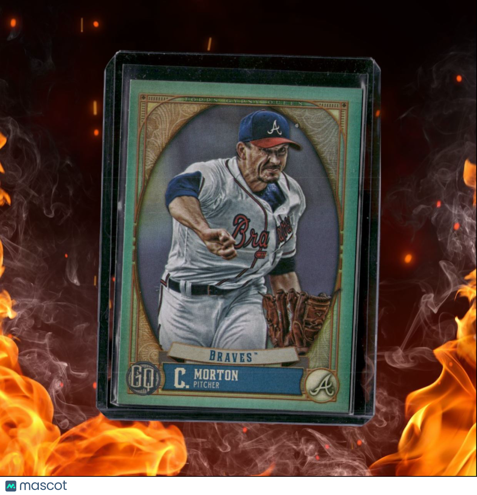 2020 Topps Charlie Morton Green Turqoise 192/199 #20