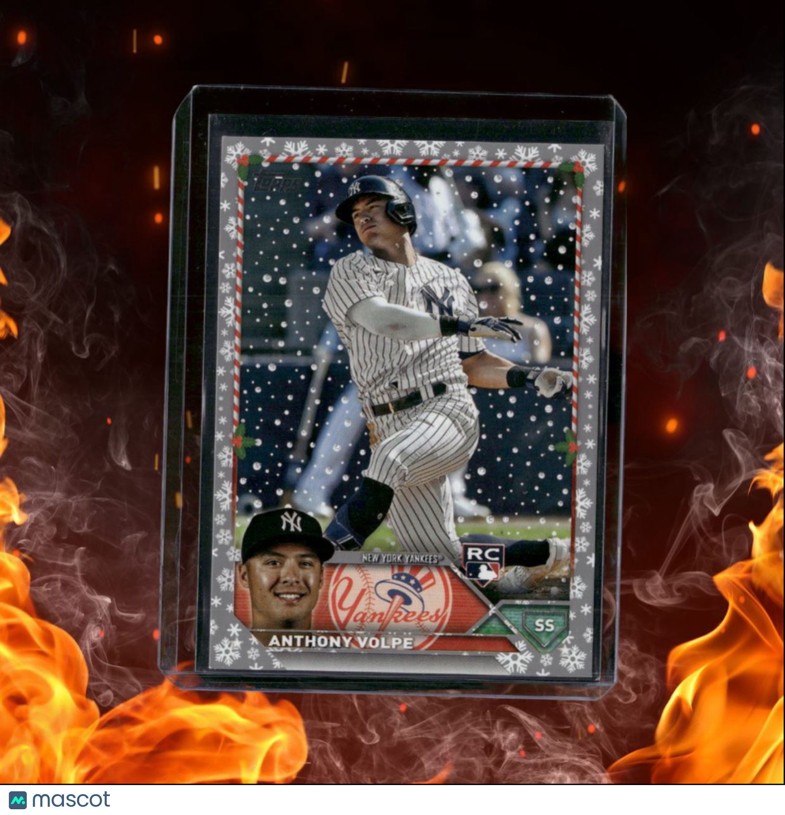 2023 Topps Holiday Anthony Volpe Rookie #H129