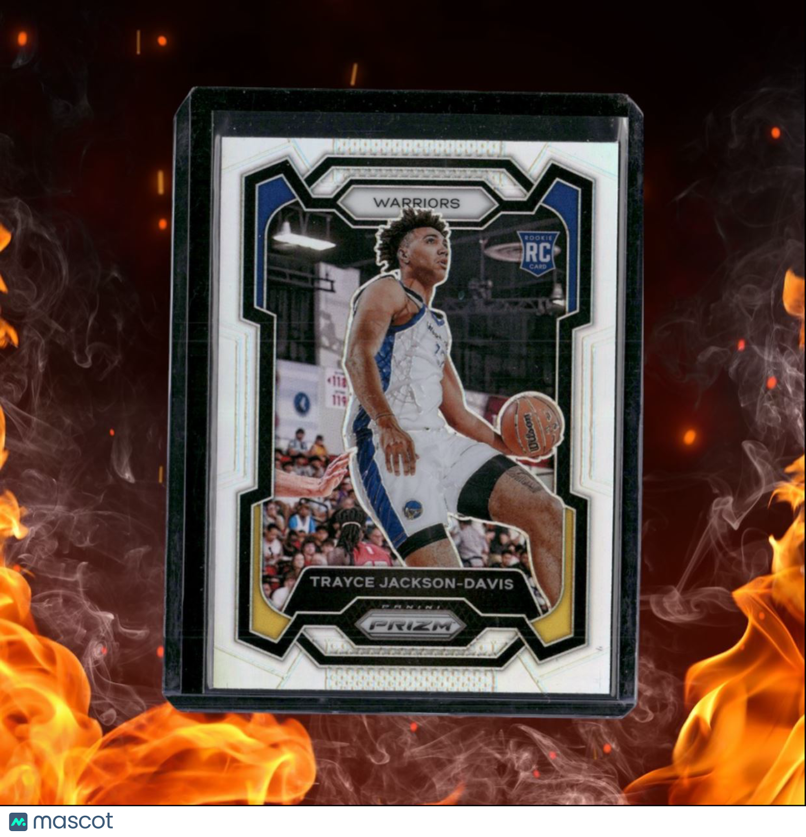 2023-24 Panini Prizm Trayce Jackson-Davis Silver Prizm Rookie #148
