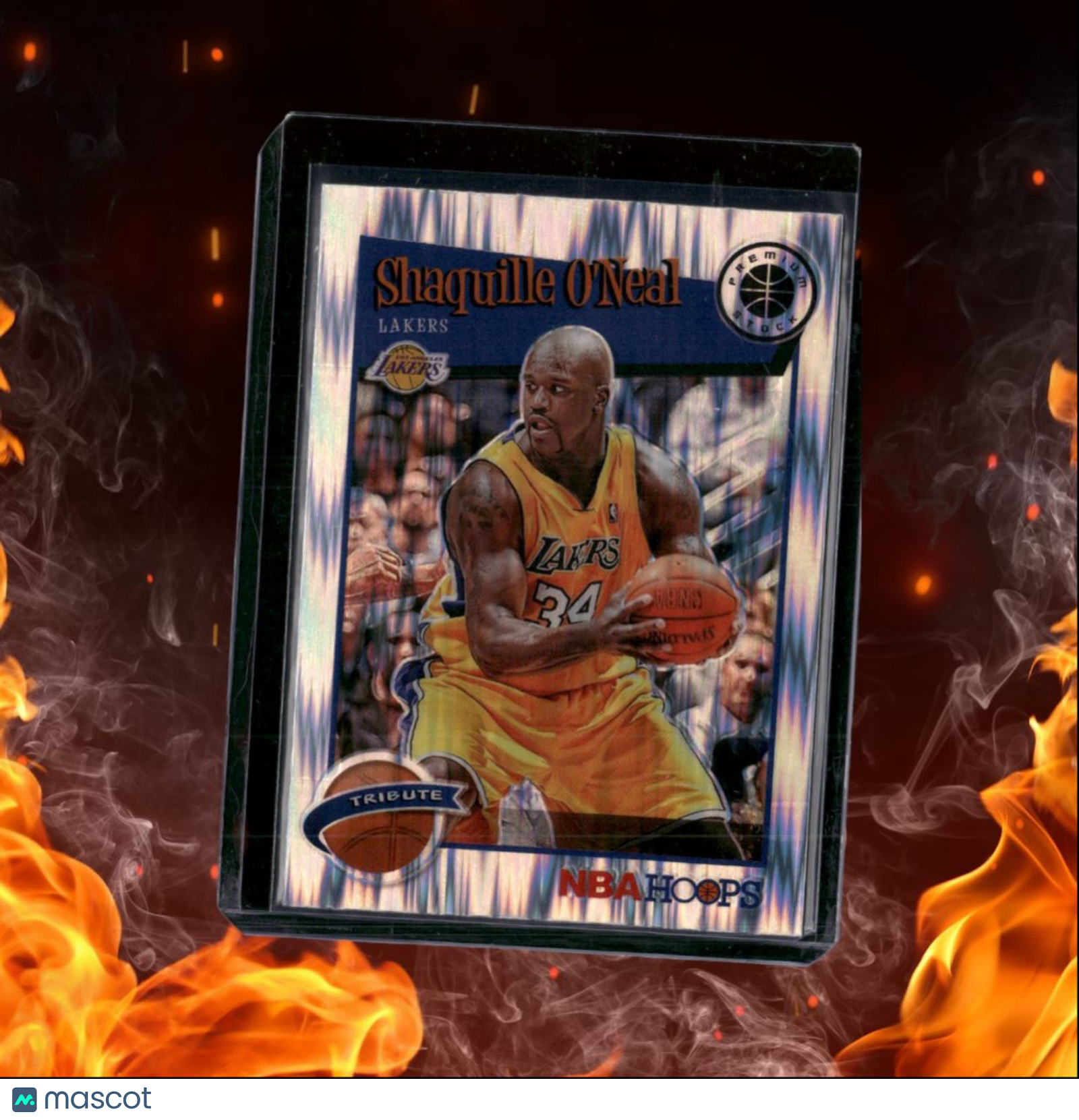 2019-20 Panini Hoops Premium Stock Shaquille O'Neal Shock (A) #283