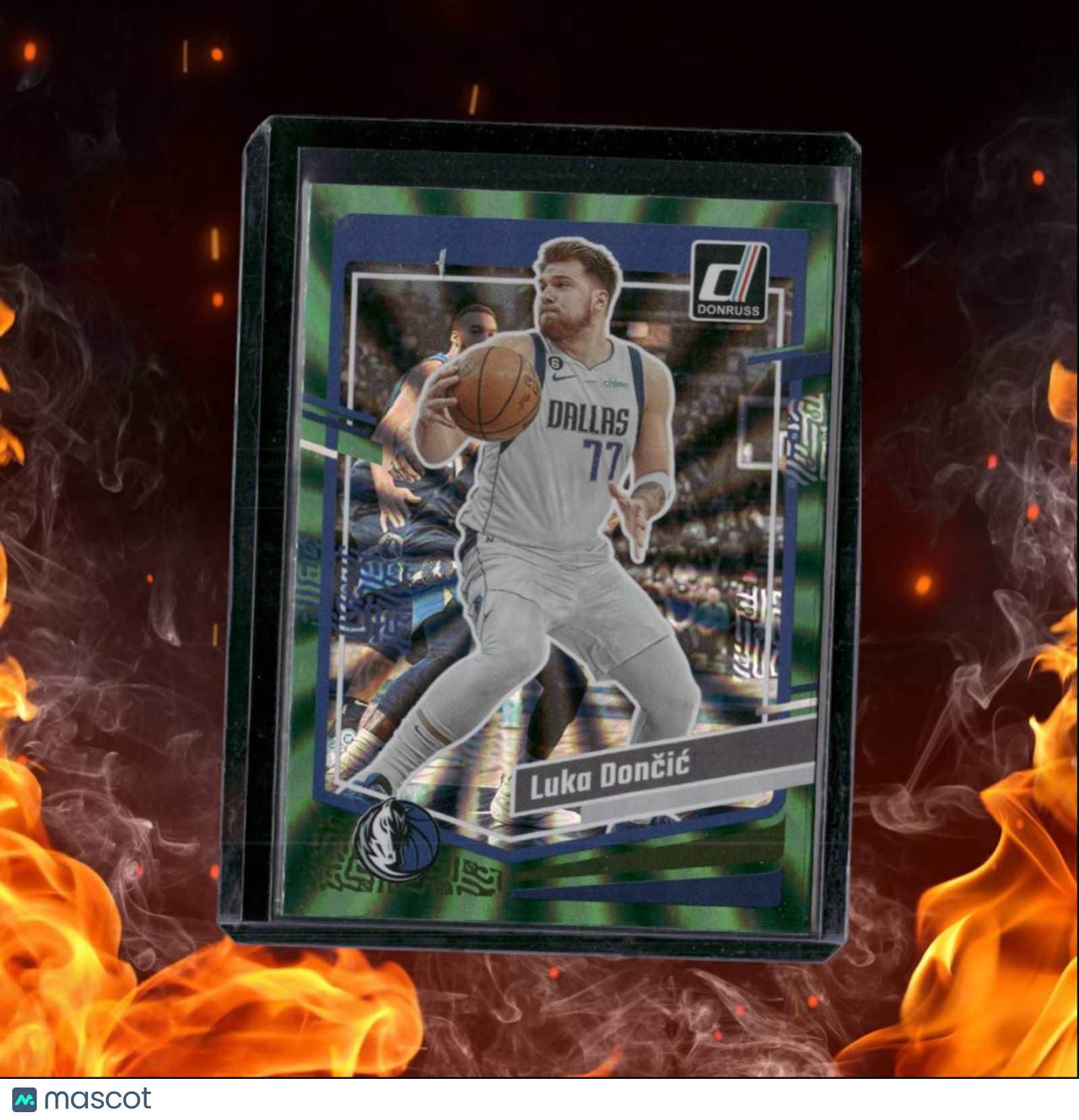2023-24 Panini Donruss Luka Doncic Green Laser #141