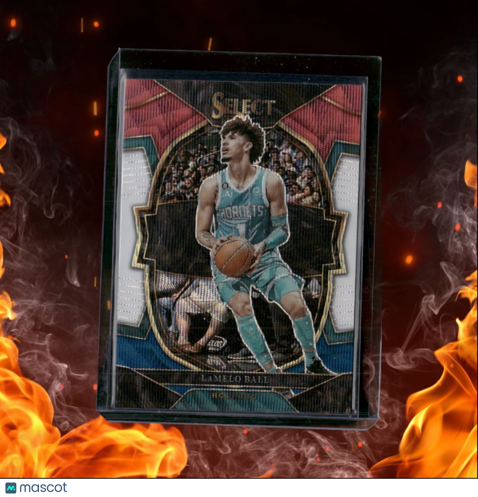 2023-24 Panini Select LaMelo Ball Tricolor Wave Prizm Rookie #41