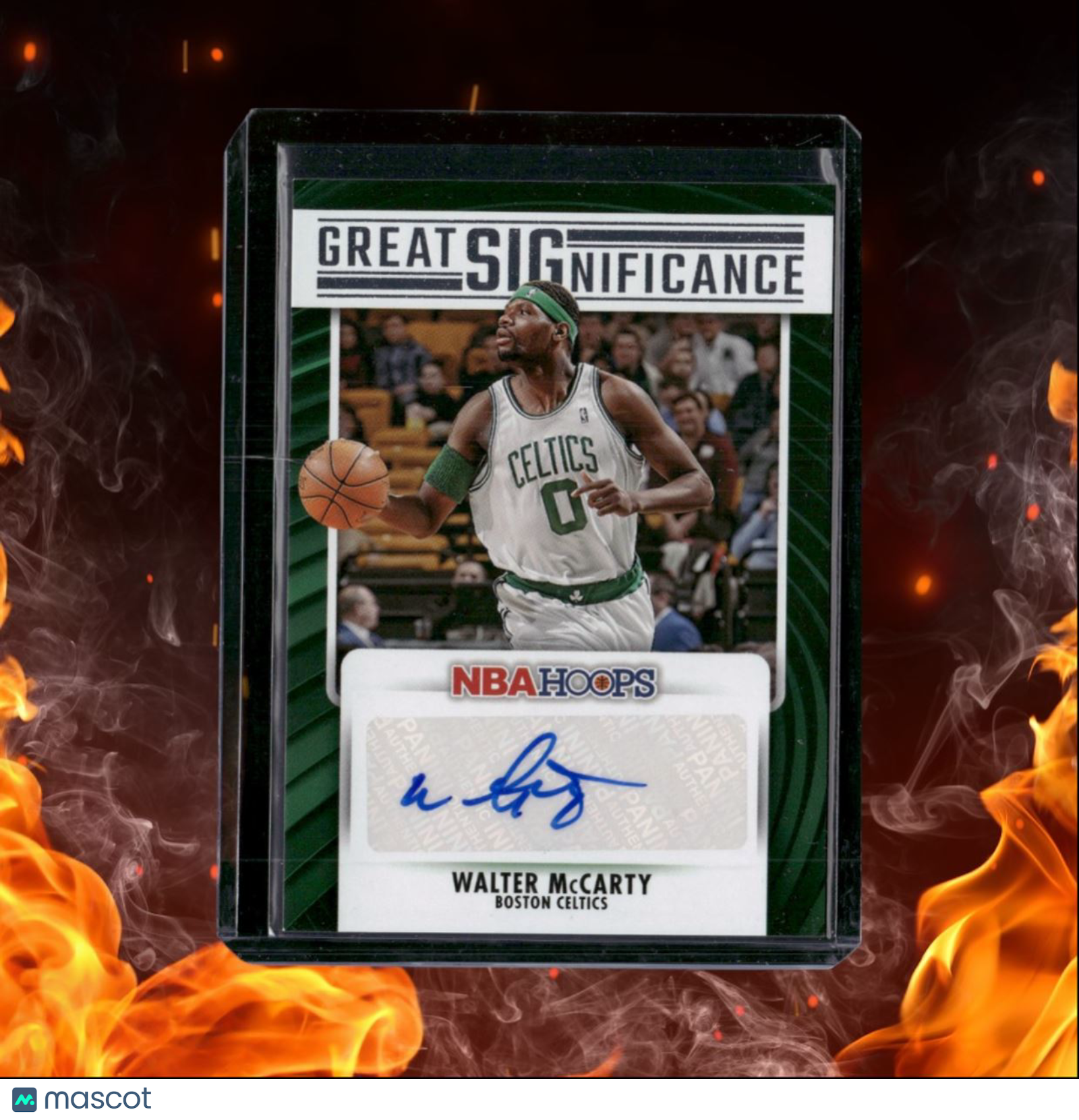 2023-24 Panini Hoops Walter McCarty Great Significance Auto #GS-WAM