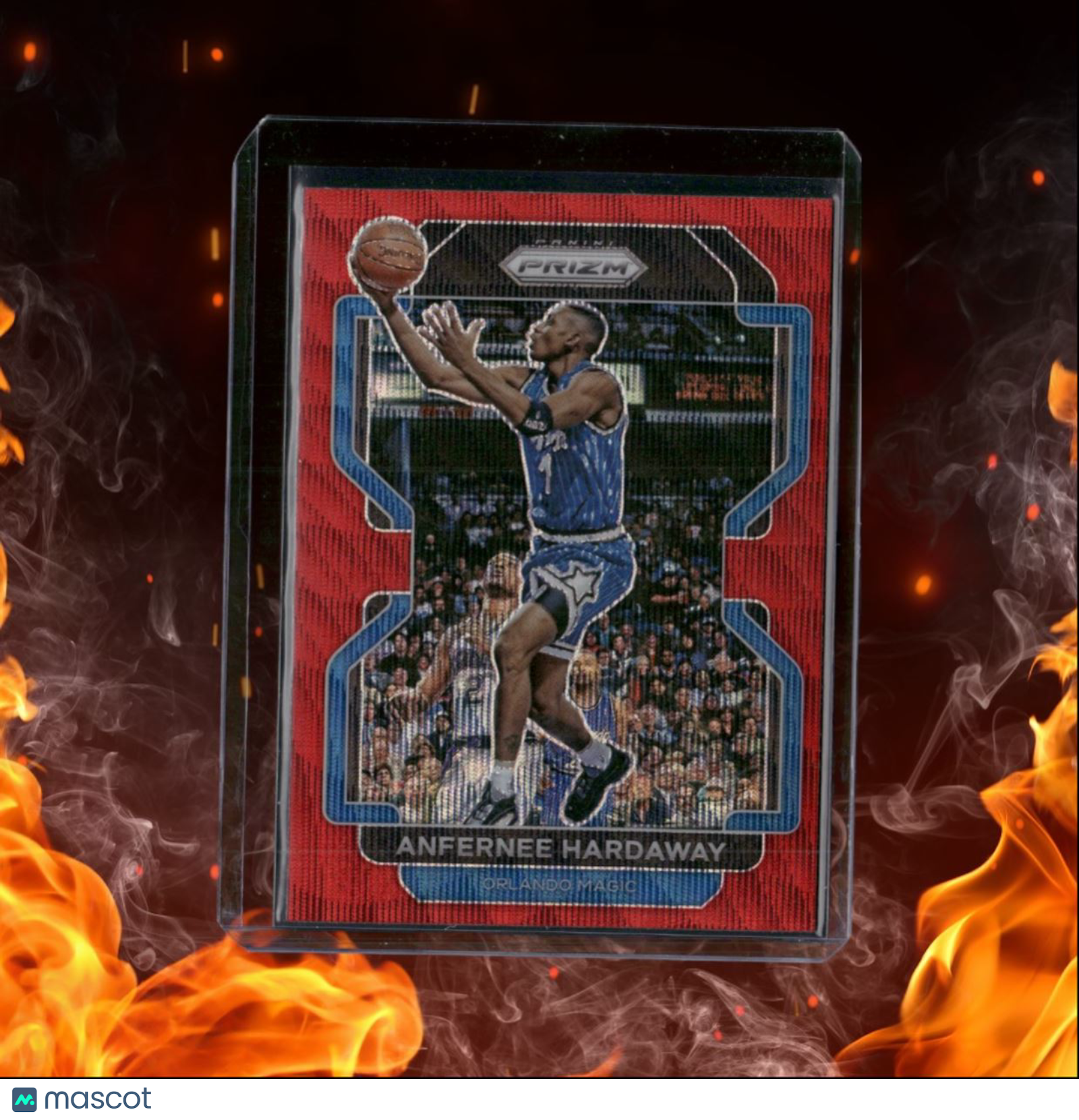 2021-22 Panini Prizm Anfernee Hardaway Red Wave Prizm #294