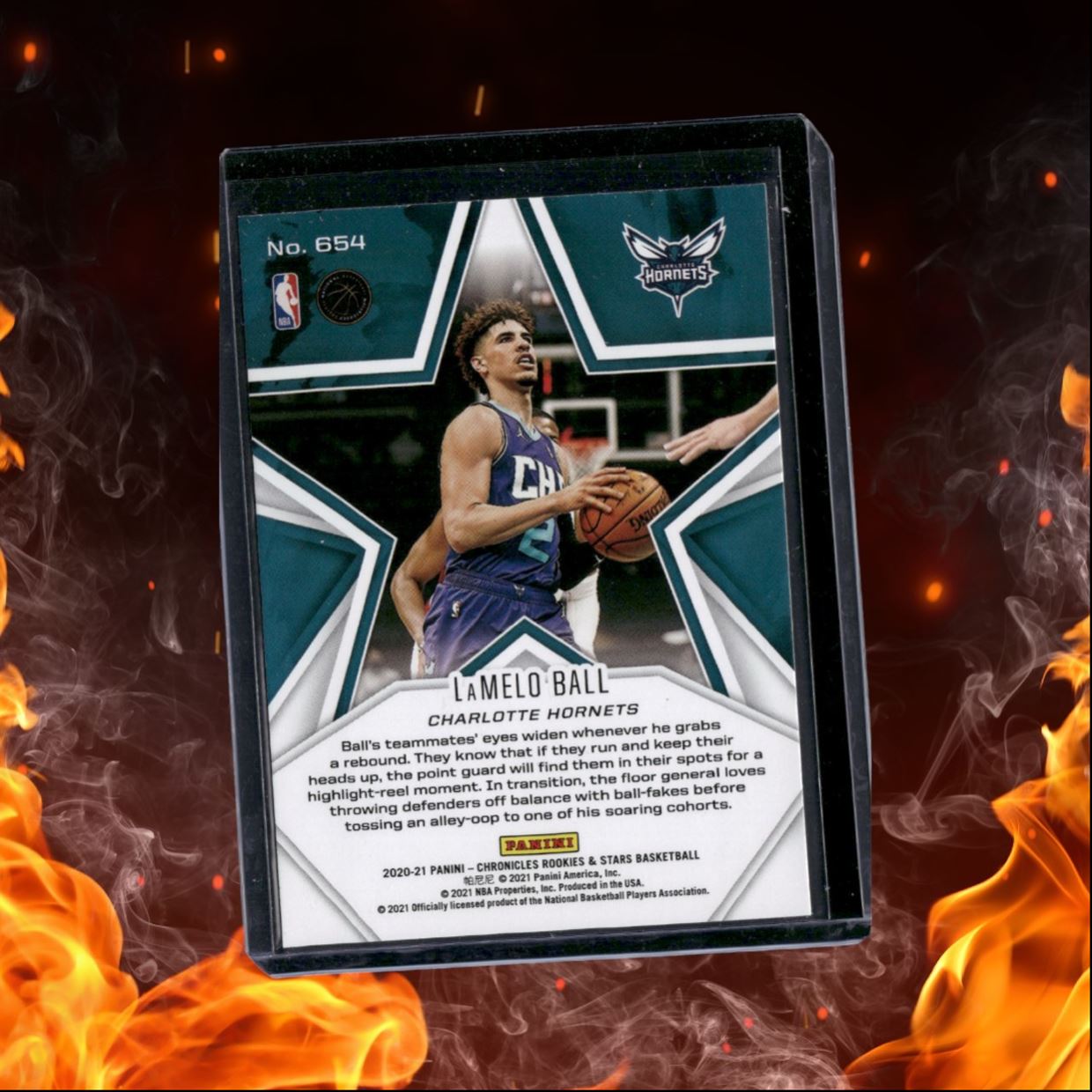 2020-21 Panini Chronicles LaMelo Ball Rookies & Stars Rookie #654